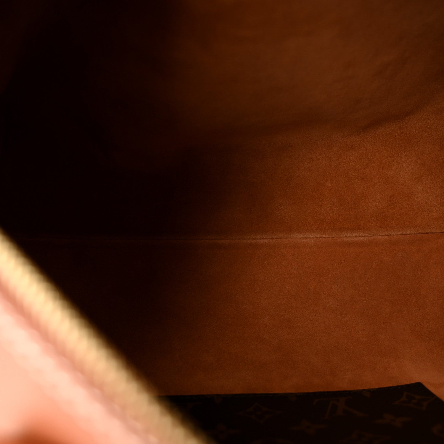Grained Calfskin Low Key Speedy 30 Cognac — view 5