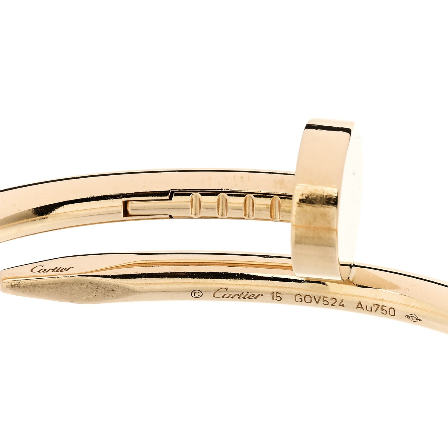 18K Yellow Gold Juste Un Clou Bracelet 15 — view 4