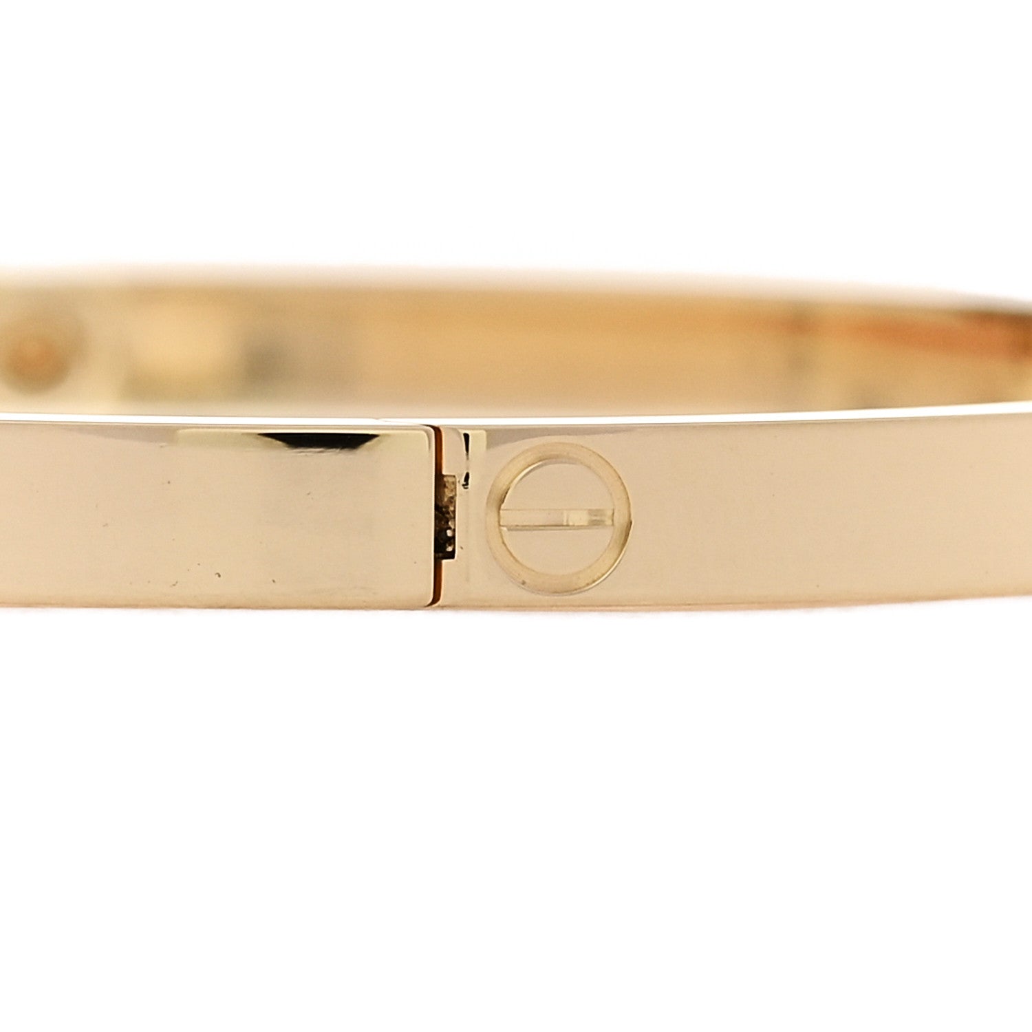 18K Yellow Gold Small LOVE Bracelet 16 — view 5