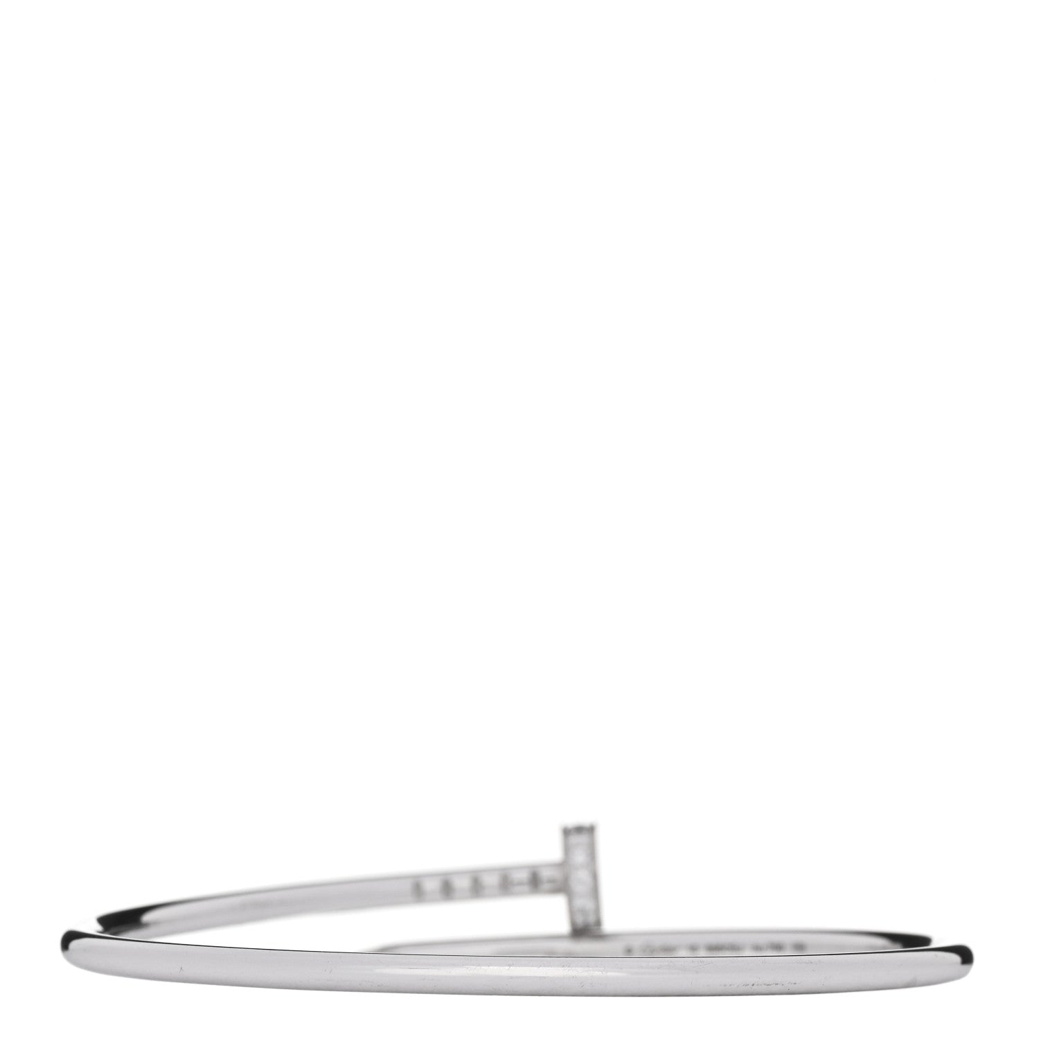 18K White Gold Diamond Small Juste Un Clou 16 — view 2