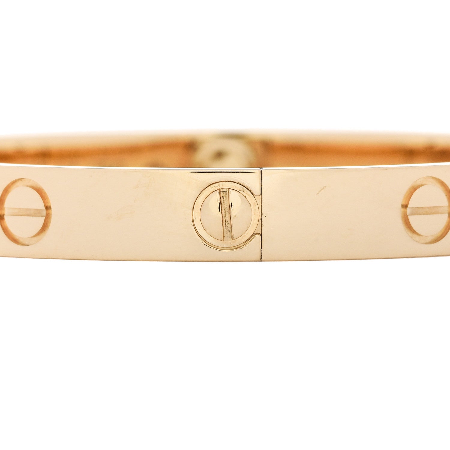 18K Yellow Gold LOVE Bracelet 16 — view 4