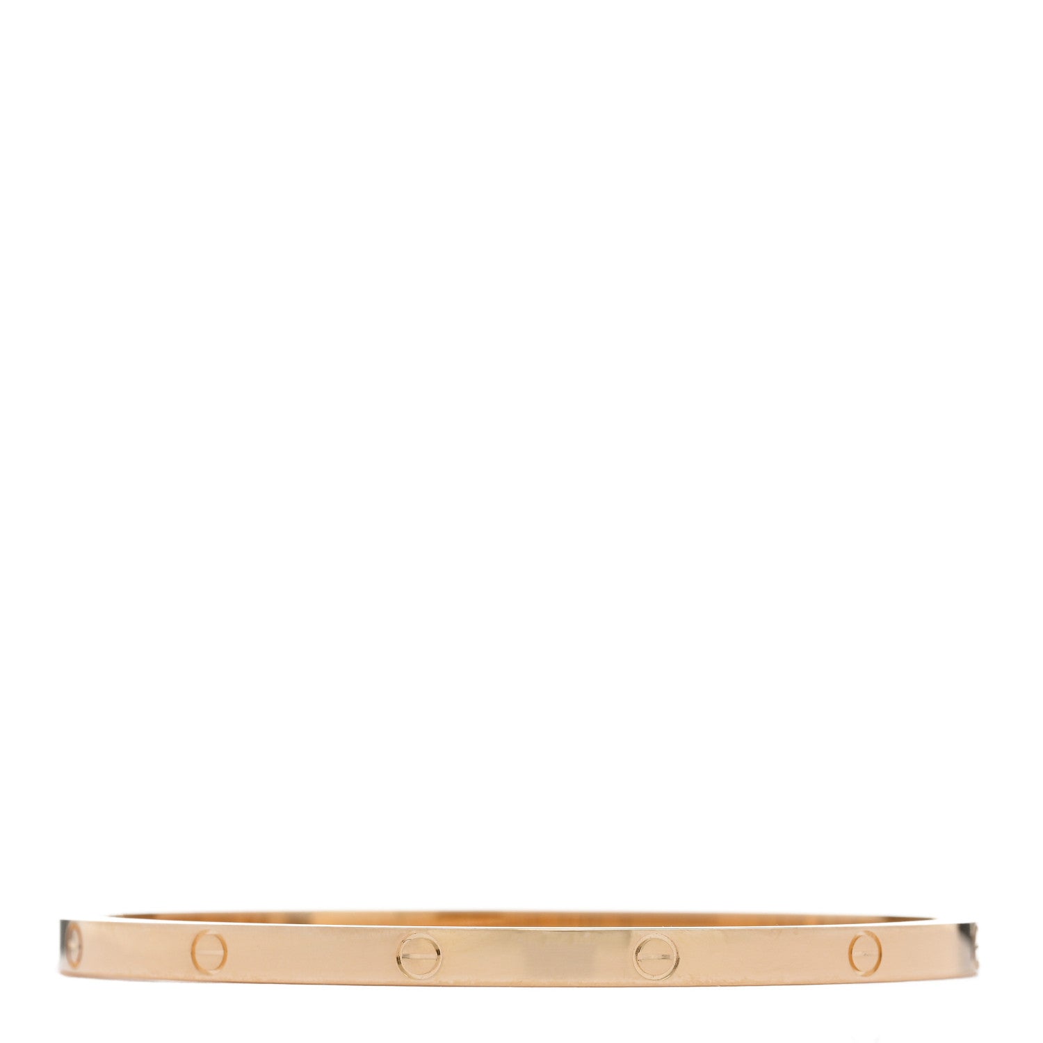 18K Yellow Gold Small LOVE Bracelet 17 — view 2