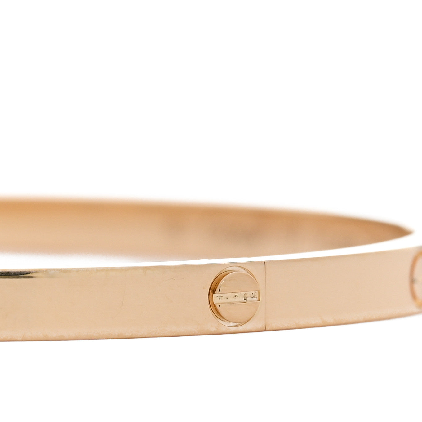 18K Yellow Gold Small LOVE Bracelet 17 — view 4