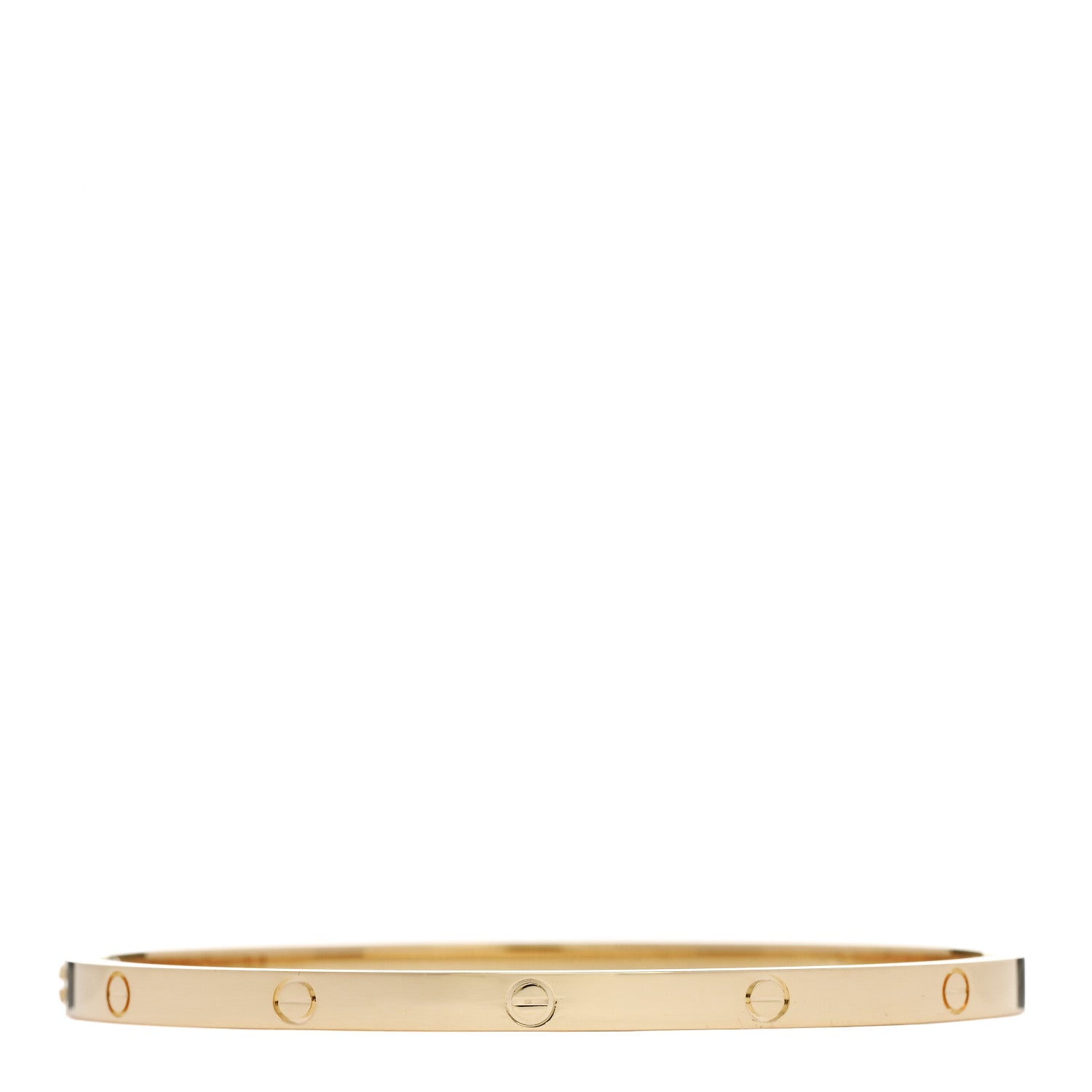 18K Yellow Gold Small LOVE Bracelet 17 — view 2