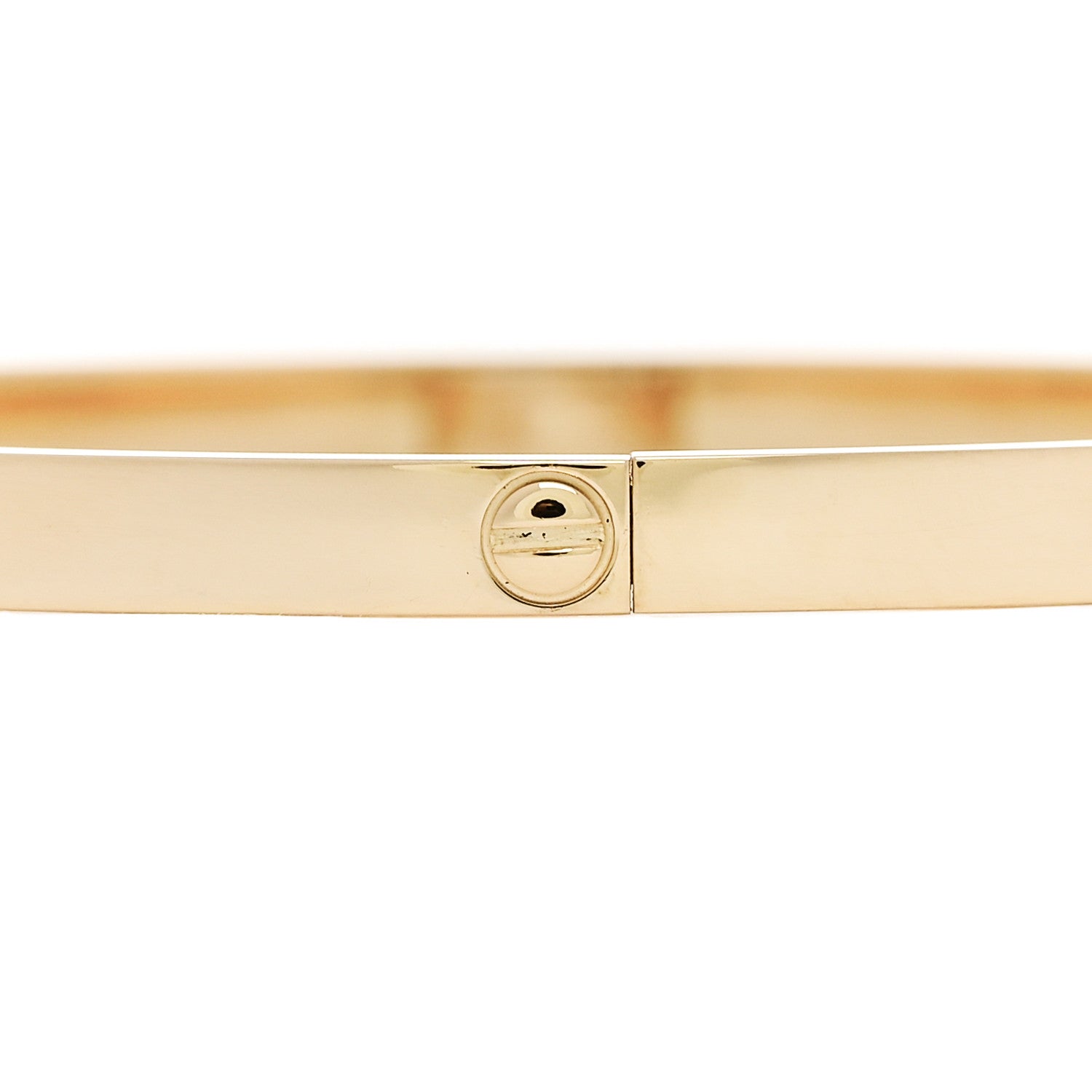 18K Yellow Gold Small LOVE Bracelet 17 — view 4