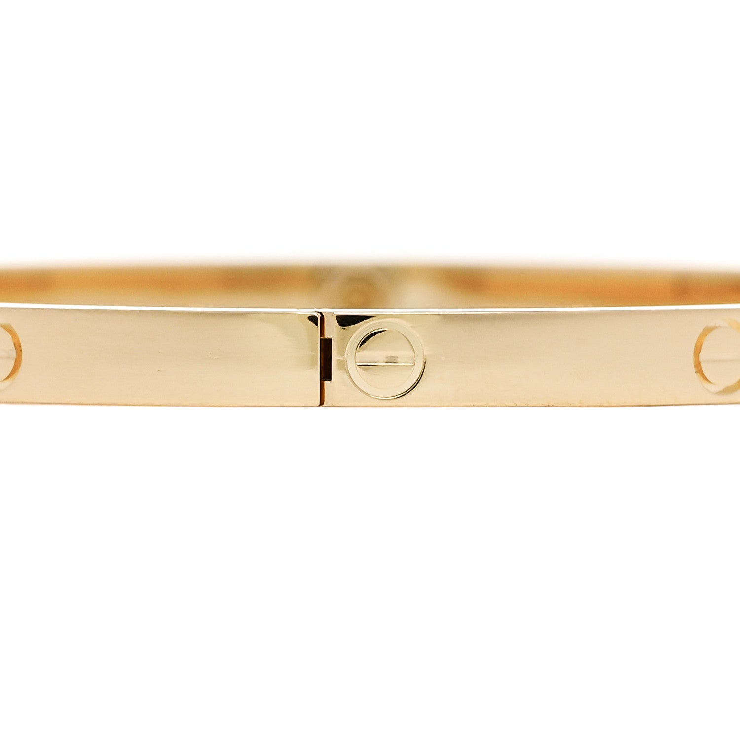 18K Yellow Gold Small LOVE Bracelet 17 — view 5