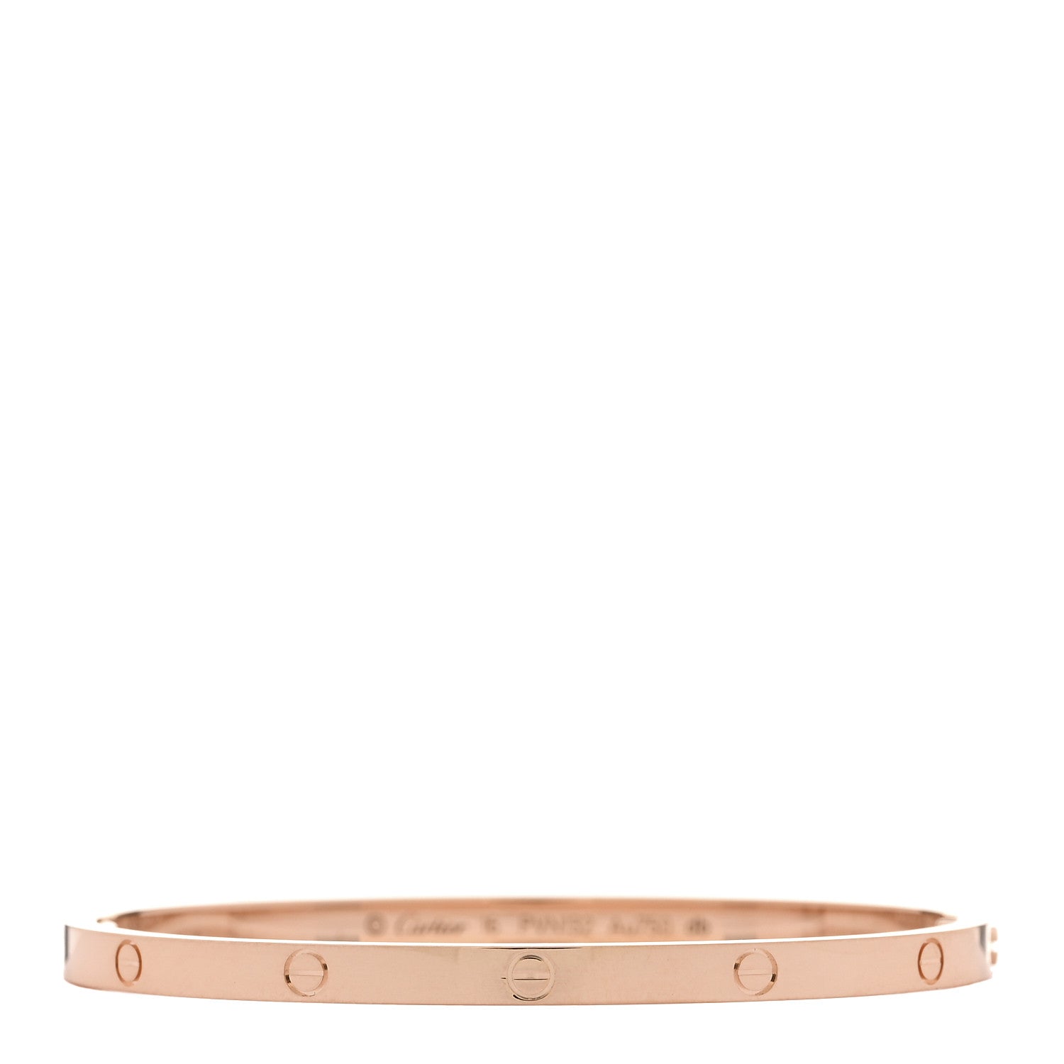 18K Pink Gold Small LOVE Bracelet 16