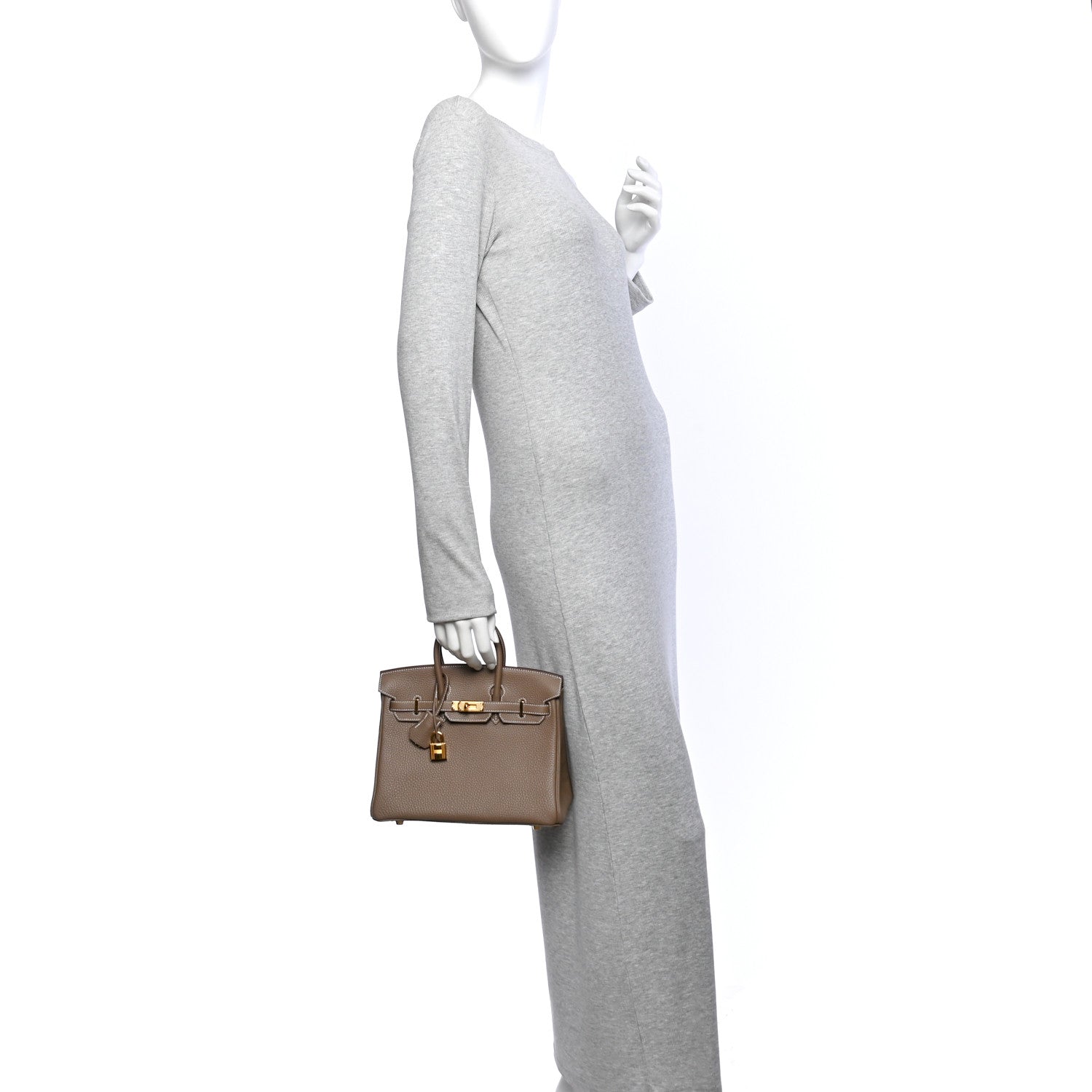 Togo Birkin 25 Etoupe — view 2