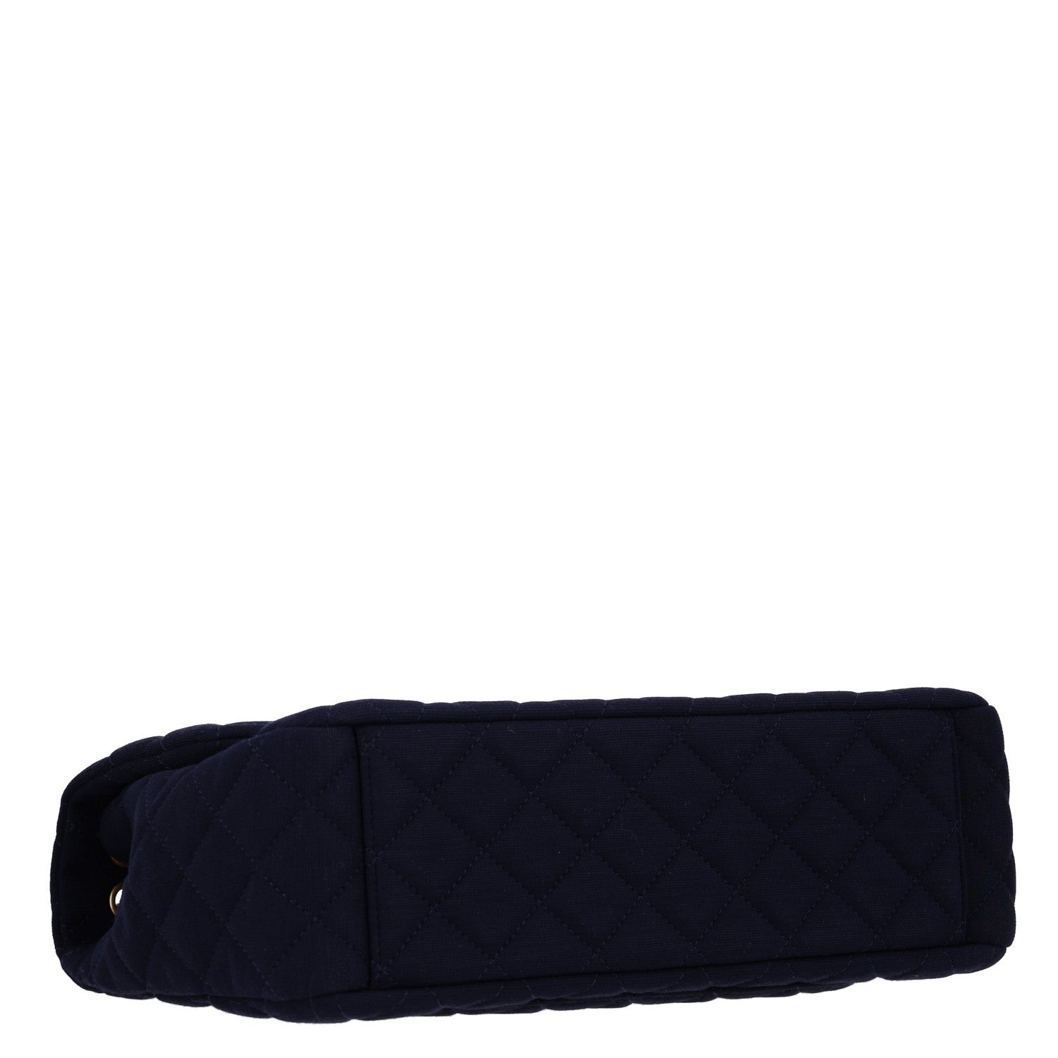 Jersey Quilted XL Jumbo Flap Navy — view 4