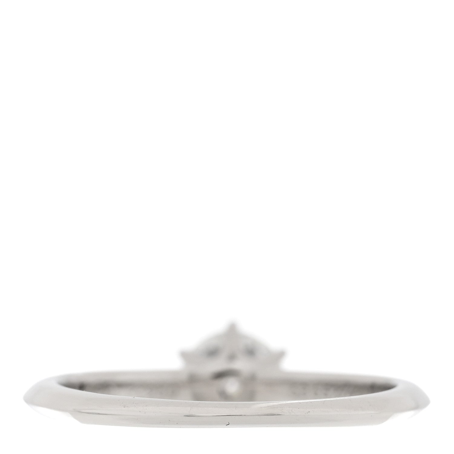 Platinum Diamond .75ct Solitaire Engagement Ring 54 7 — view 3