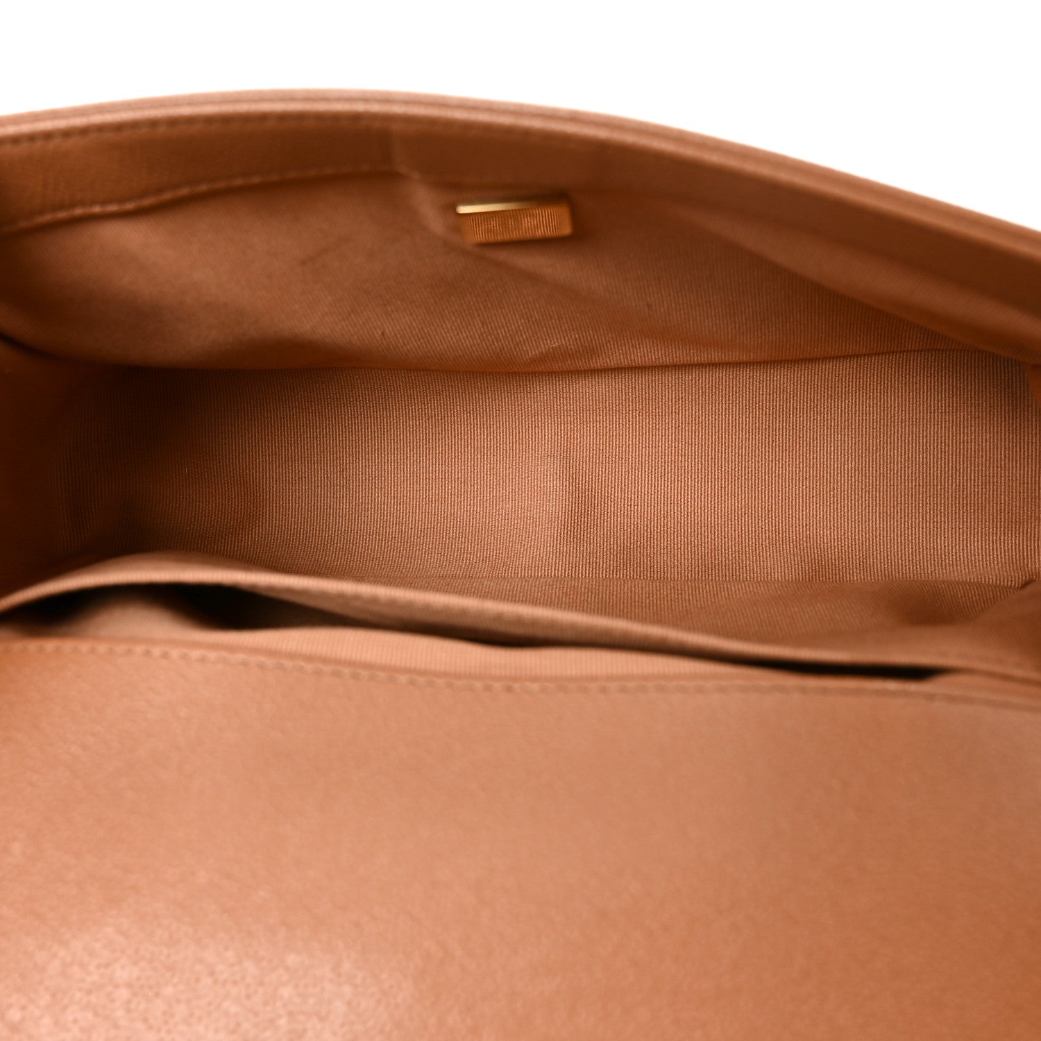 Caviar Quilted Medium Boy Flap Brown — view 5