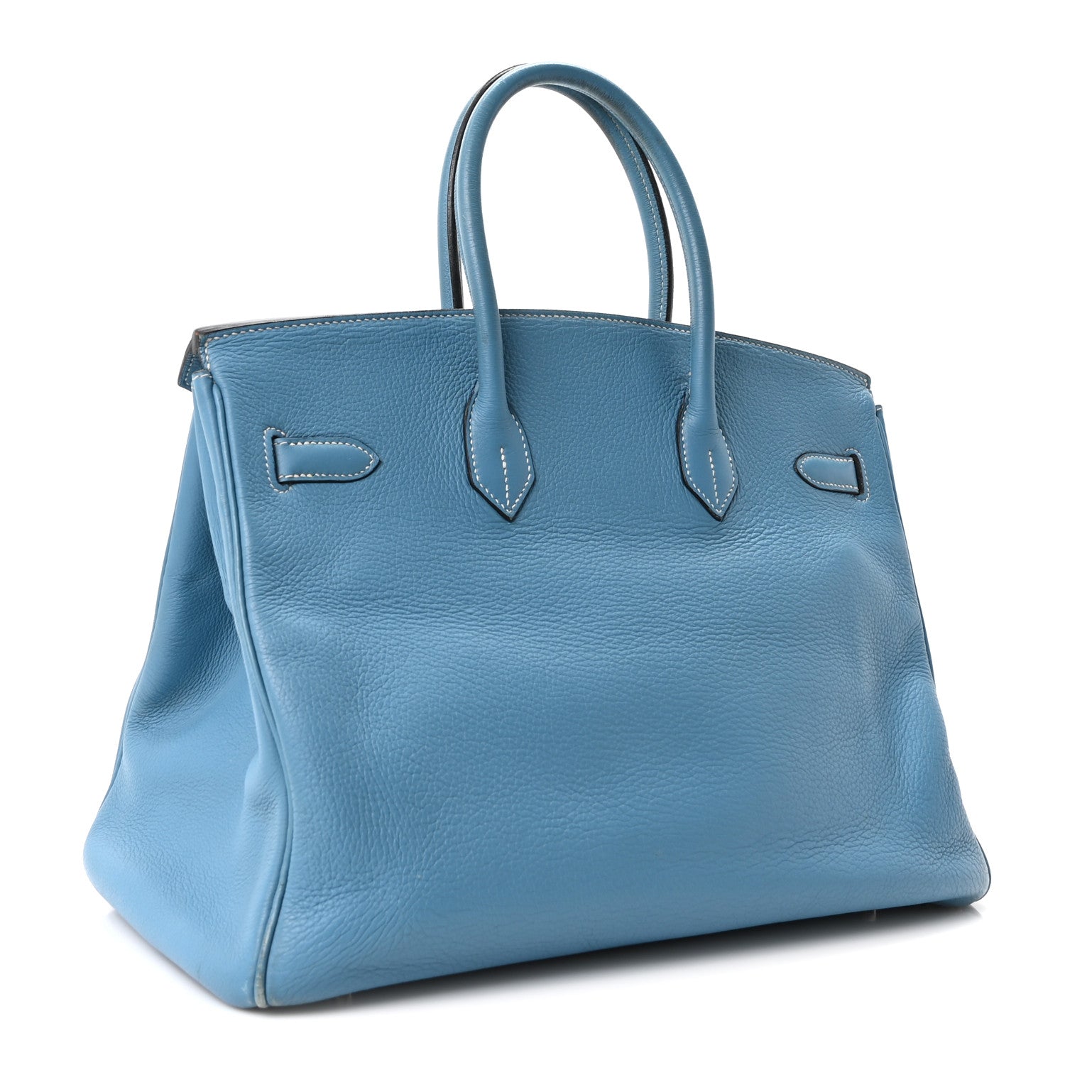 Taurillon Clemence BIRKIN 35 Blue Jean — view 3