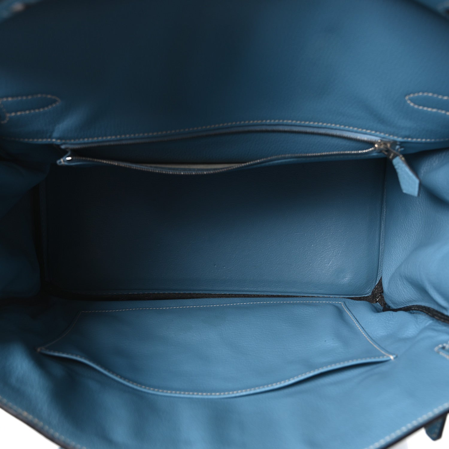 Taurillon Clemence BIRKIN 35 Blue Jean — view 5
