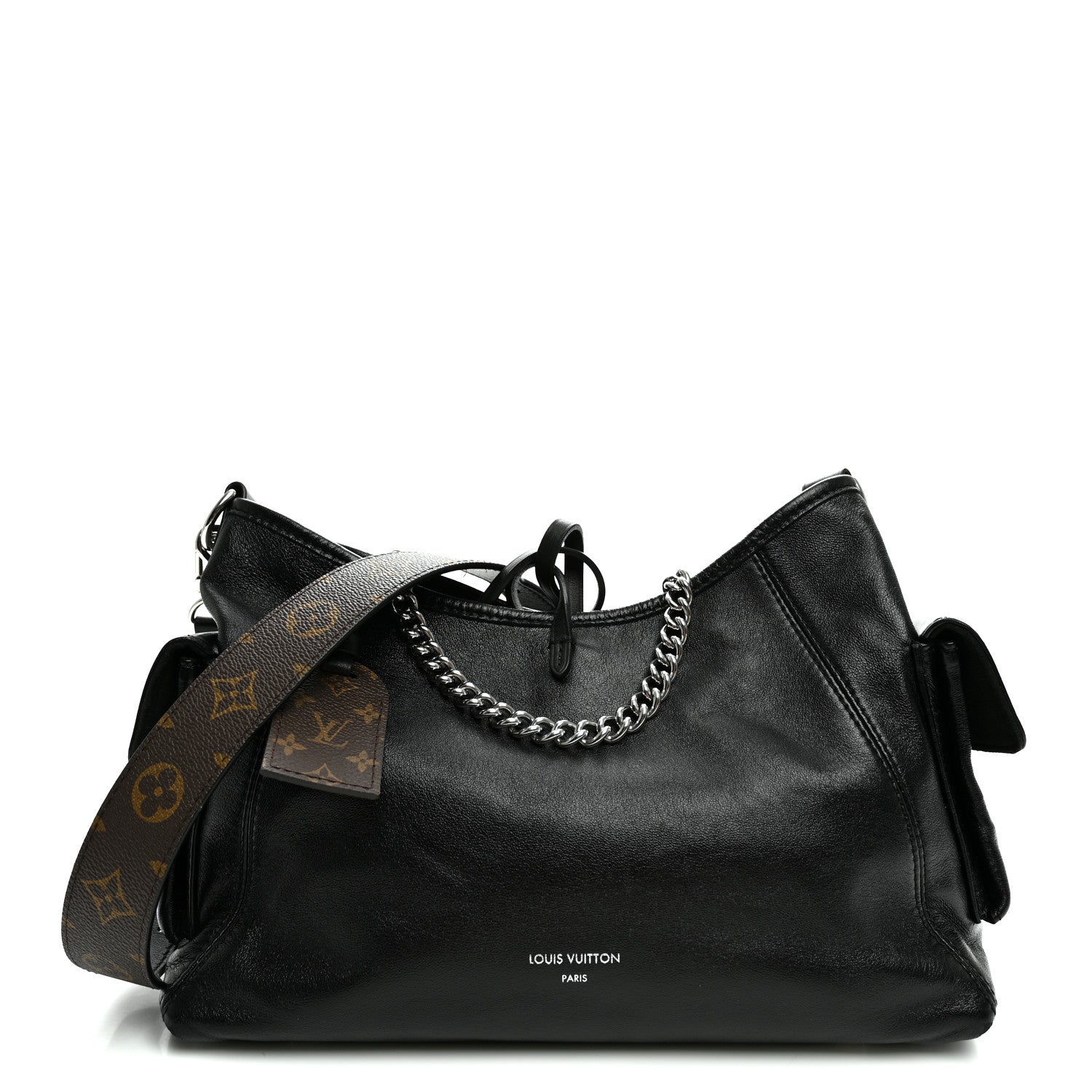 Lambskin CarryAll Cargo Vibe PM Black Black