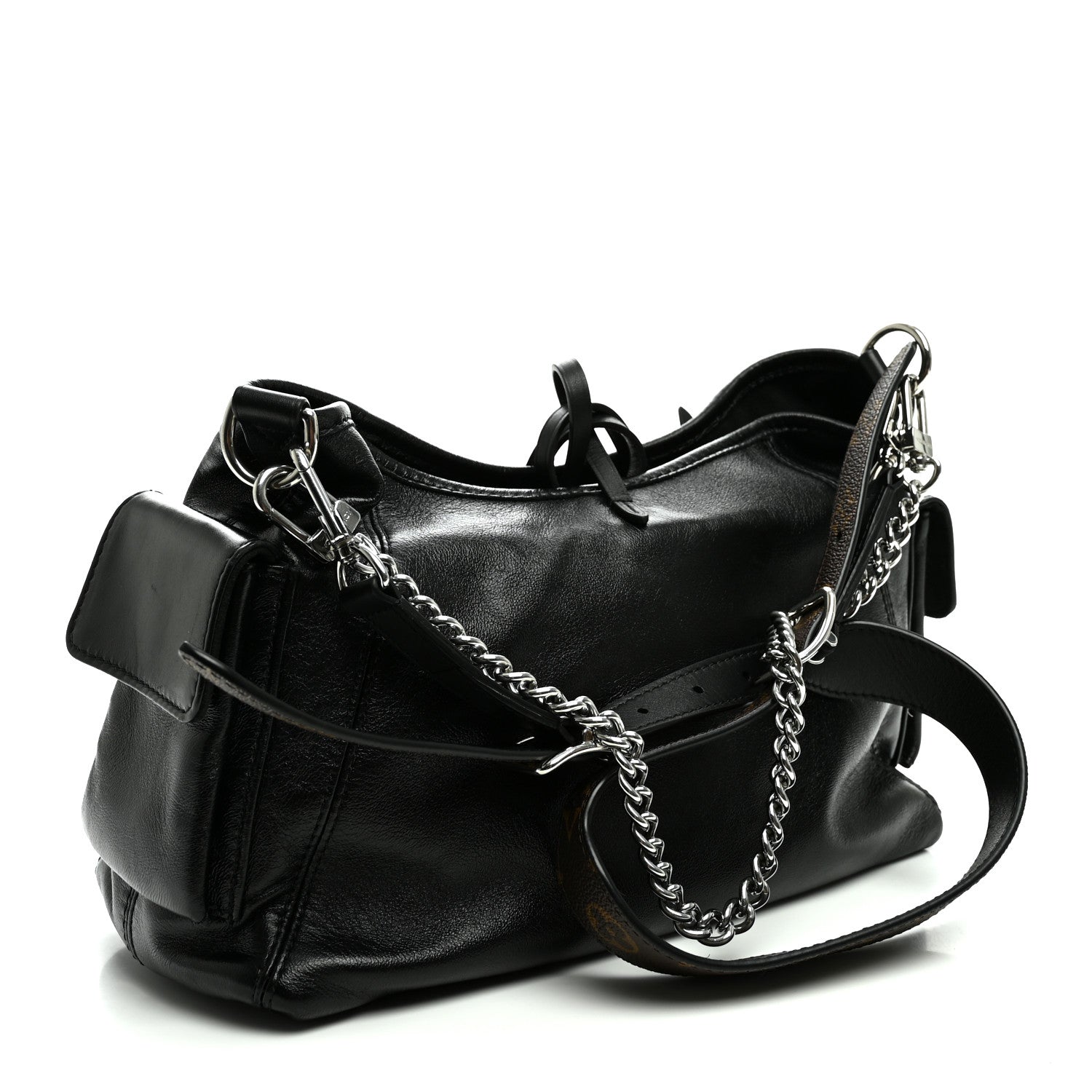 Lambskin CarryAll Cargo Vibe PM Black Black — view 3