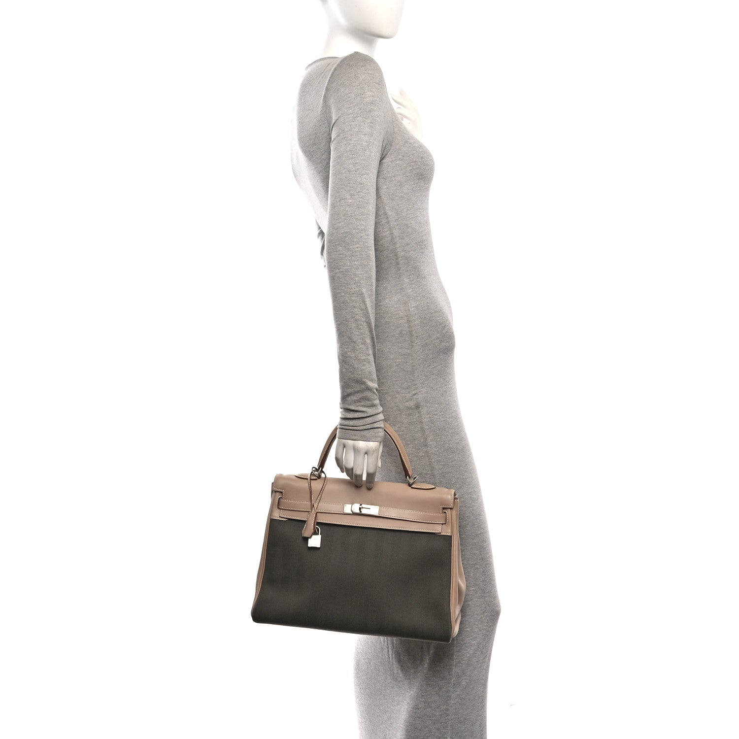 Toile Swift Kelly Retourne 35 Argile Vert De Gris — view 2