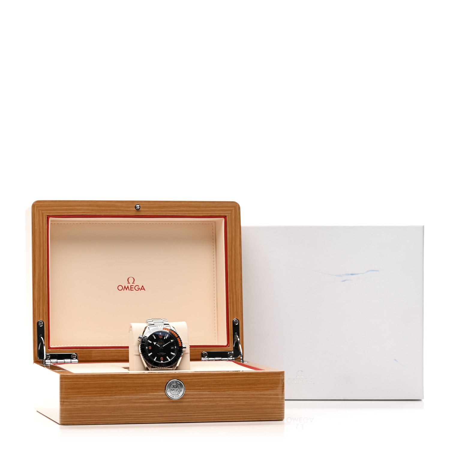 Stainless Steel 43.5mm Seamaster Planet Ocean Automatic Watch — view 5