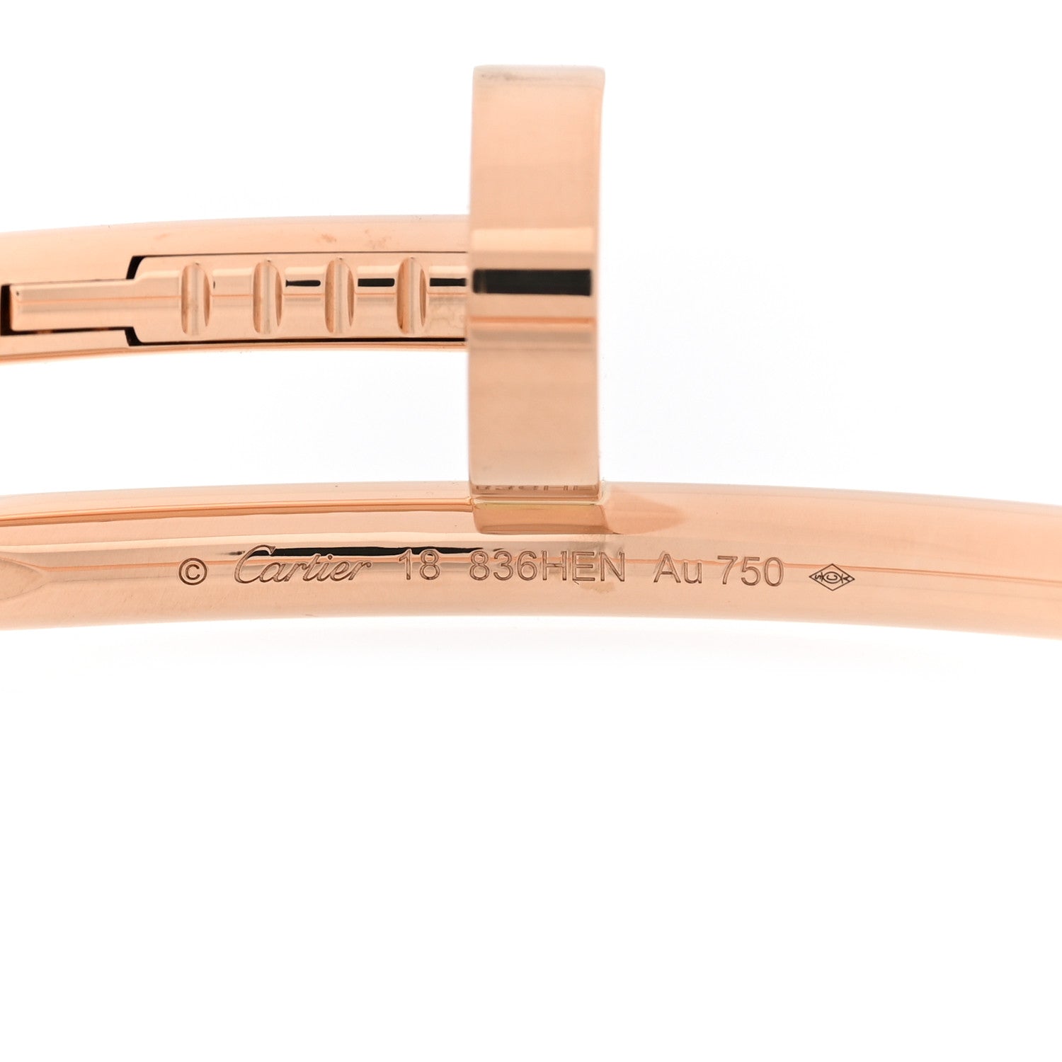 18K Pink Gold Juste Un Clou Bracelet 18 — view 3