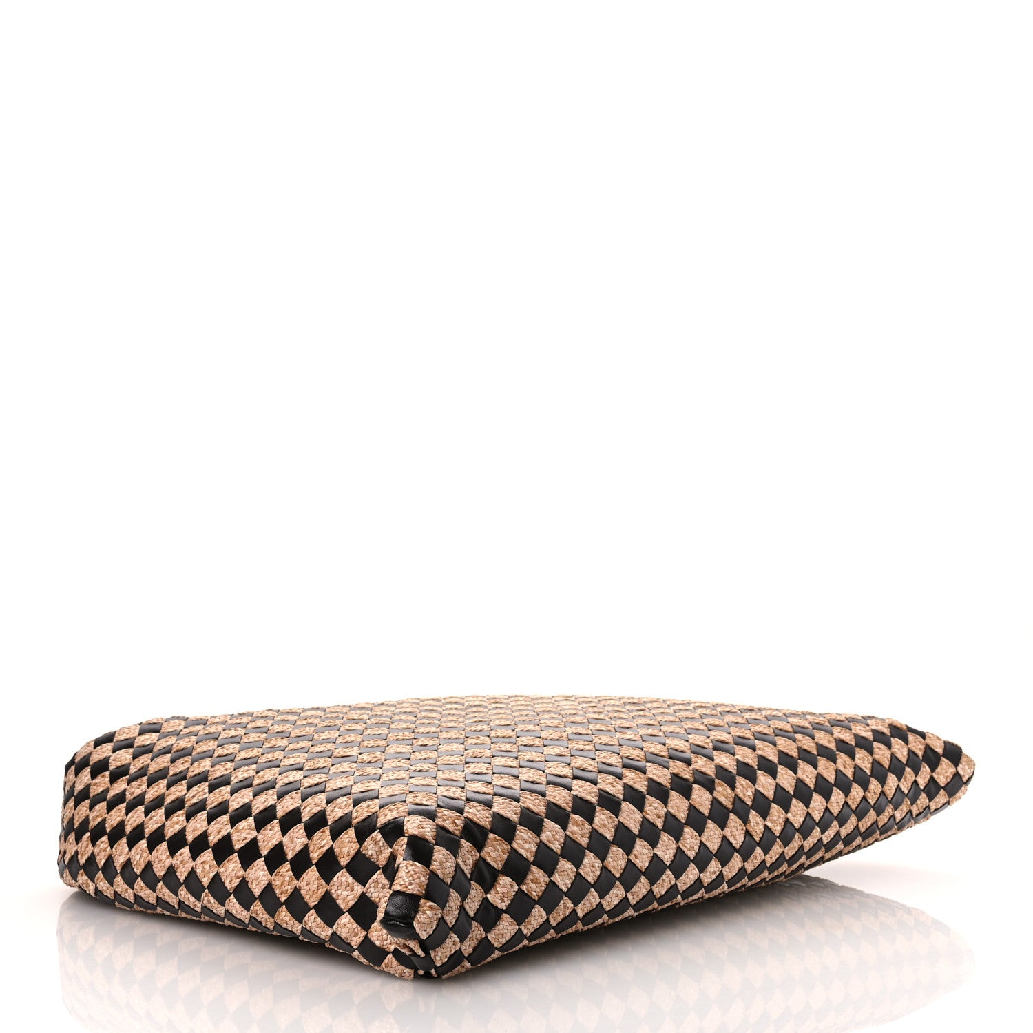 Nappa Raffia Intrecciato Large Hop Fondant Natural — view 4