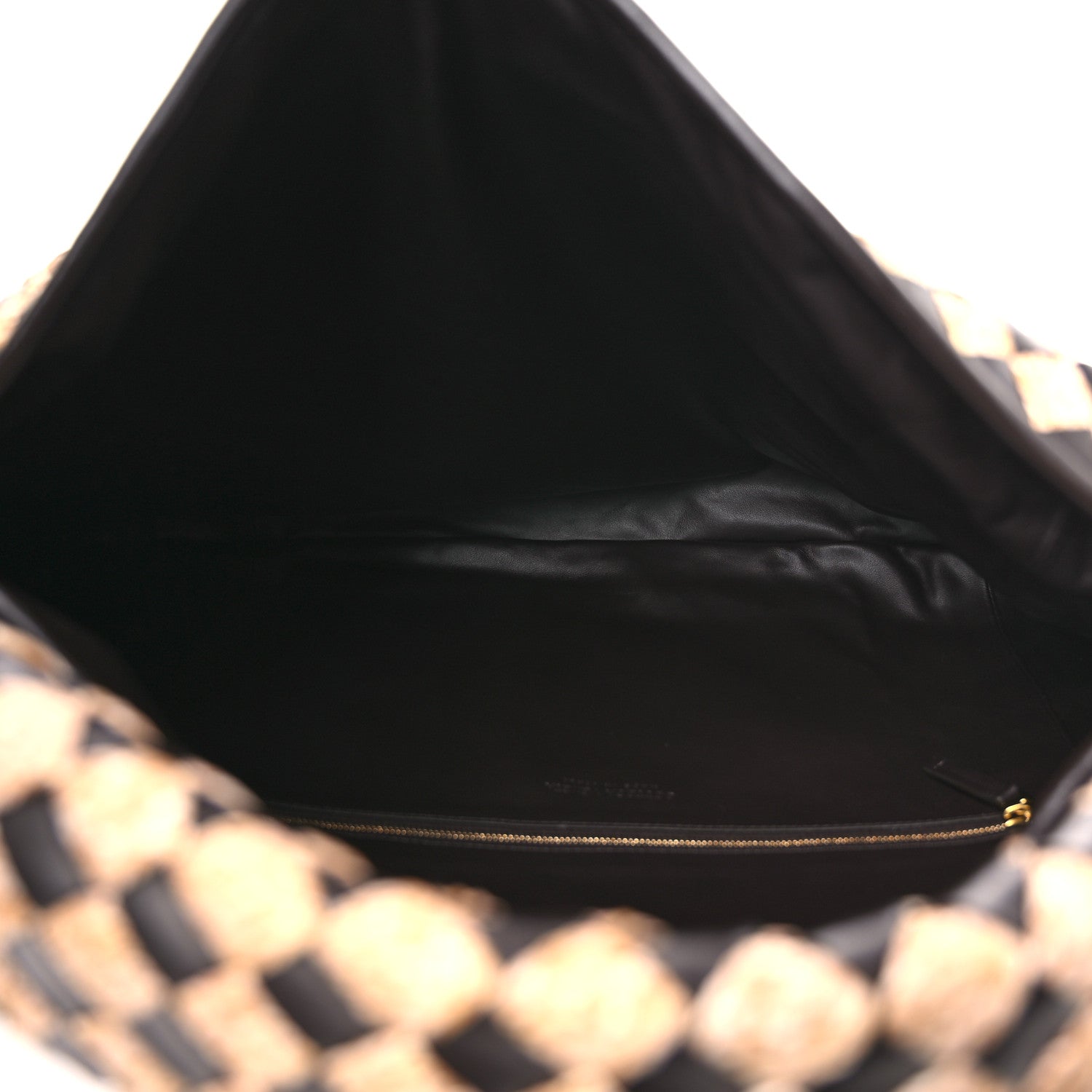 Nappa Raffia Intrecciato Large Hop Fondant Natural — view 5