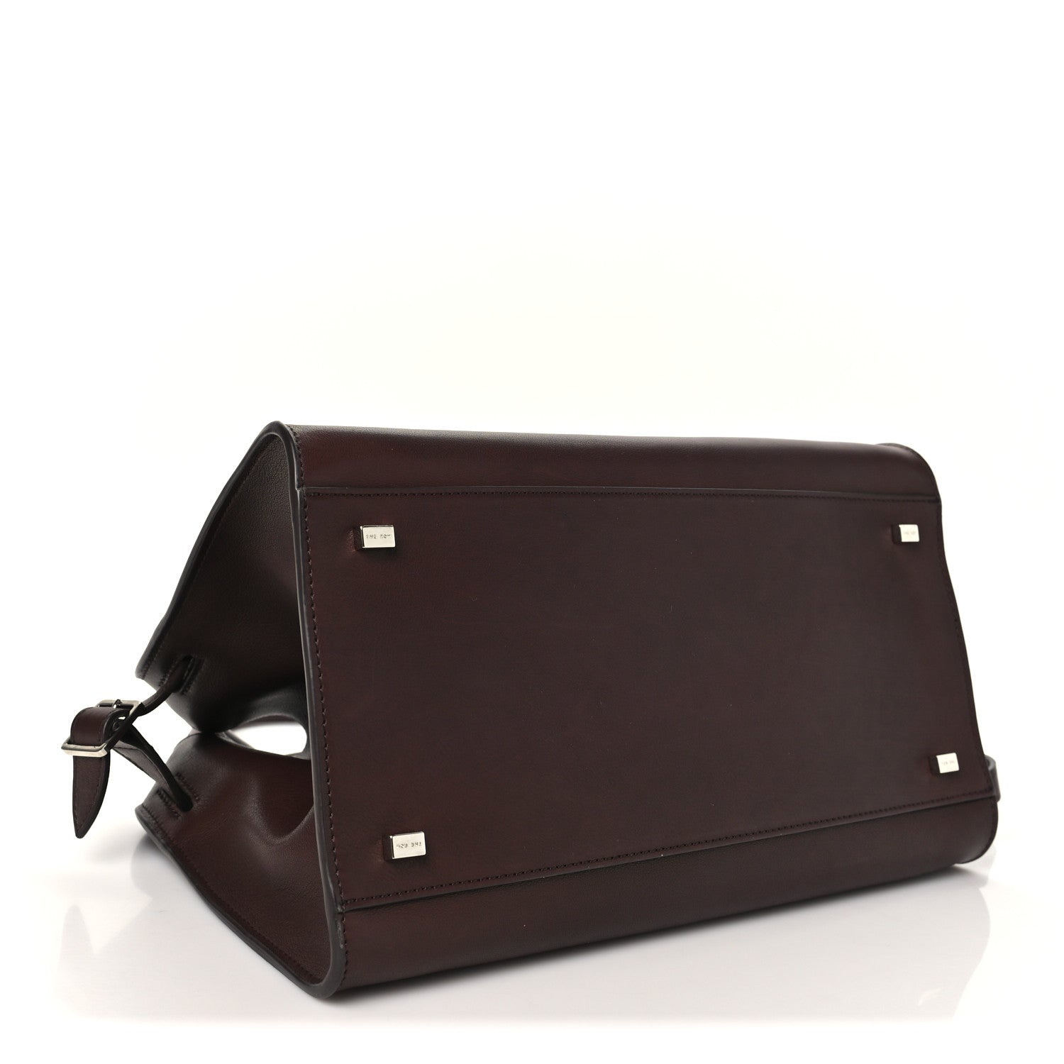Polished Saddle Calfskin Soft Margaux 12 Dark Brown — view 4