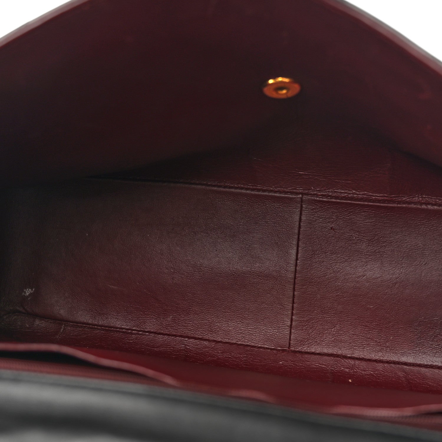 Lambskin Quilted XL Jumbo Single Flap Black — view 5
