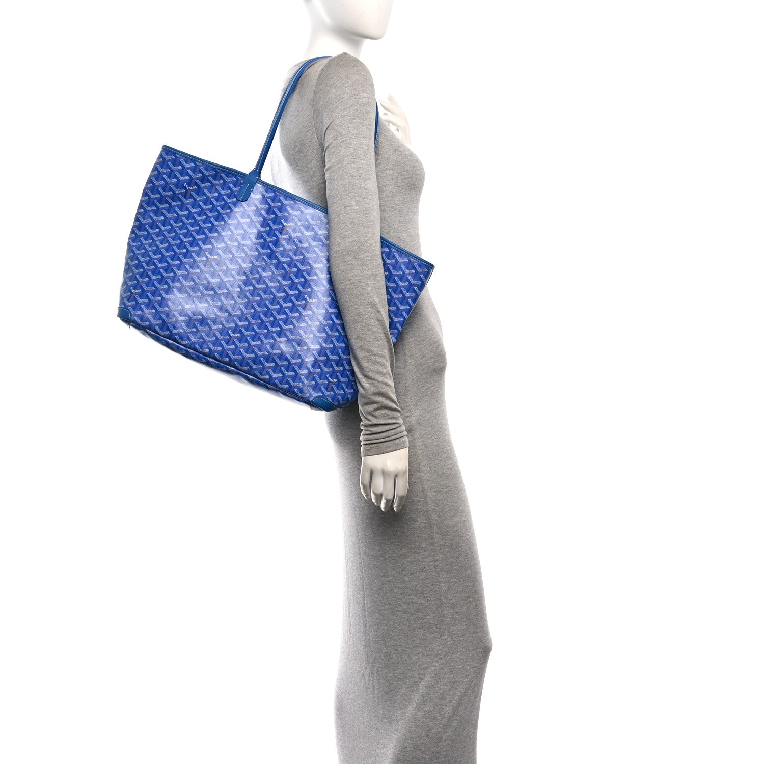 Goyardine Artois MM Blue — view 2