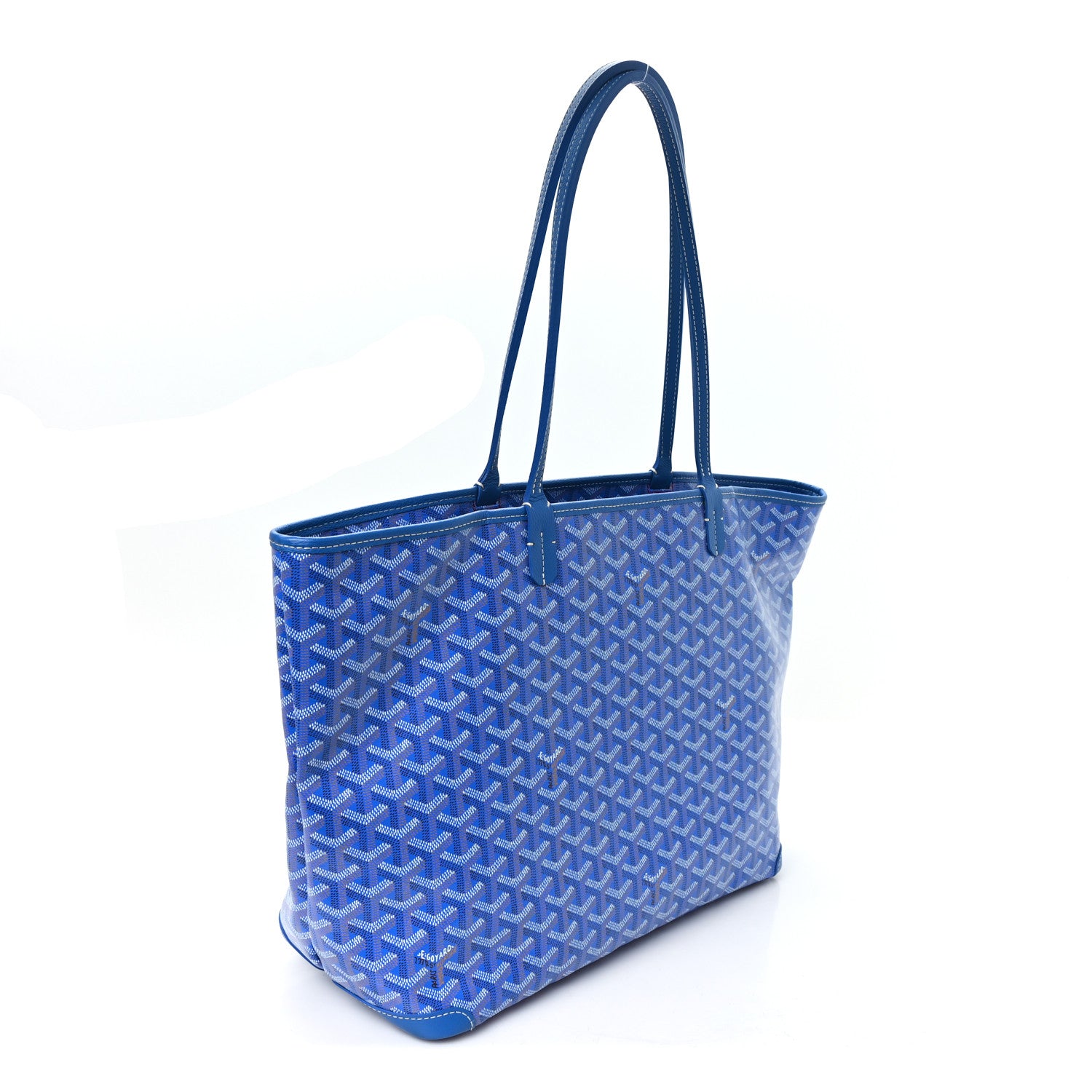 Goyardine Artois MM Blue — view 3
