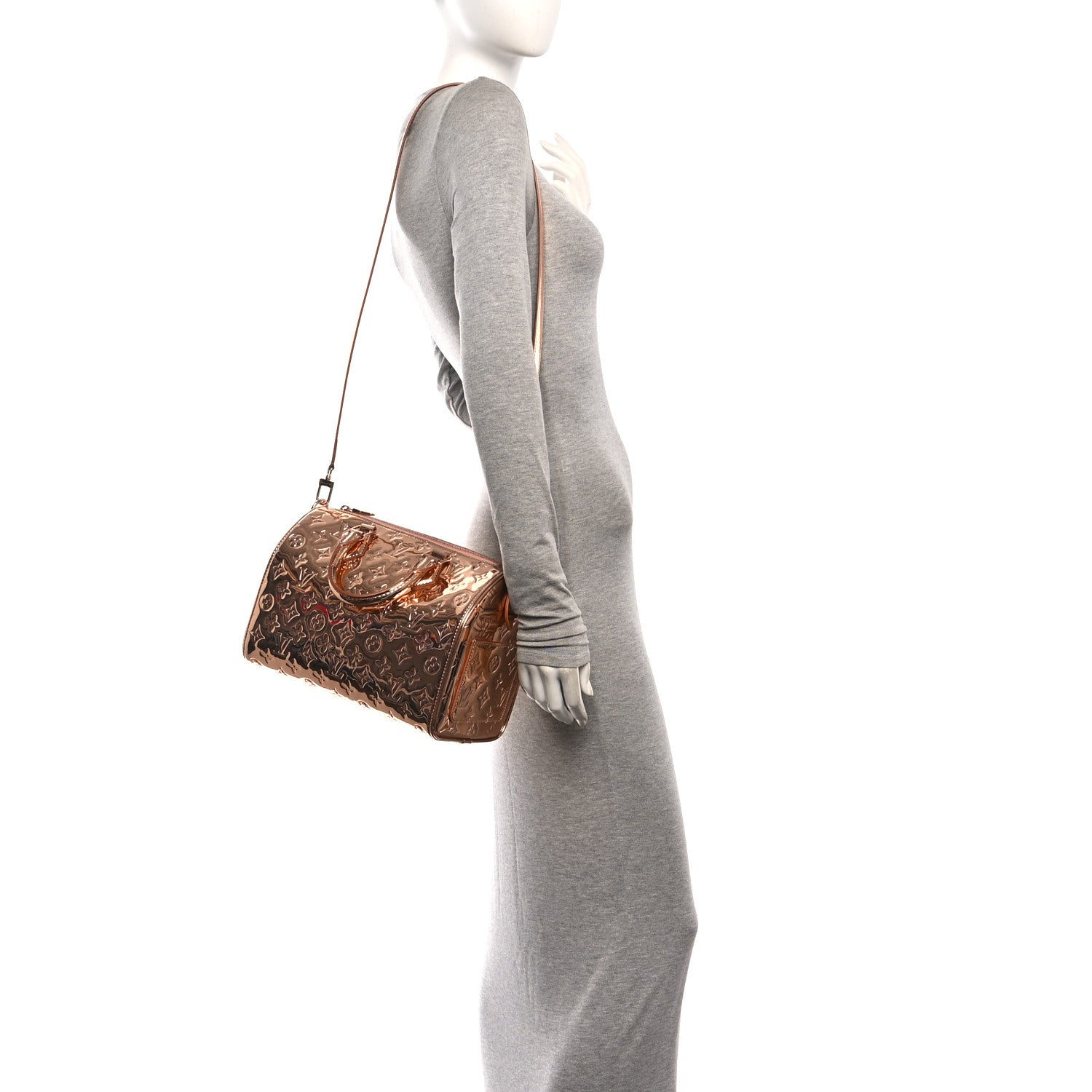 Monogram Miroir Speedy Bandouliere 25 Copper — view 2