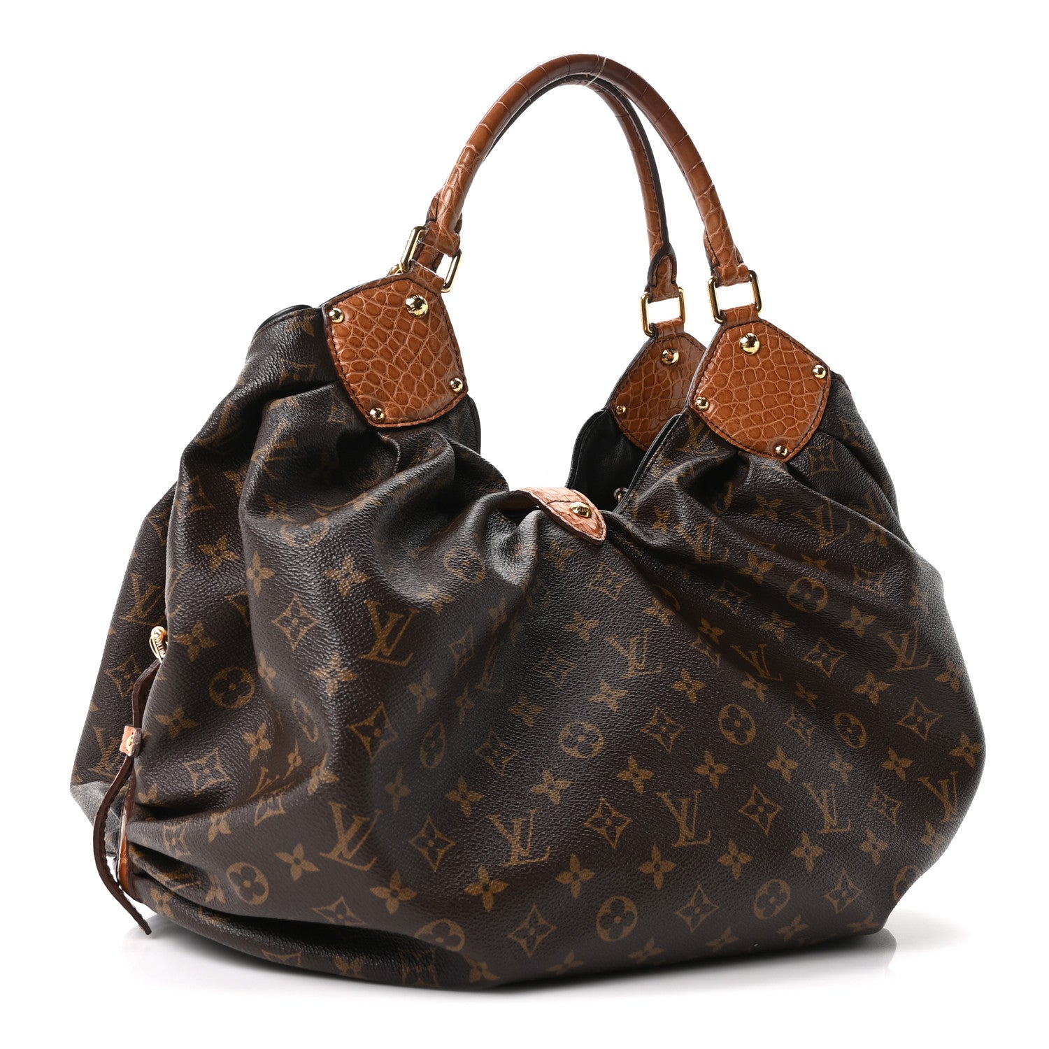 Monogram Alligator Trim Mahina XL — view 4