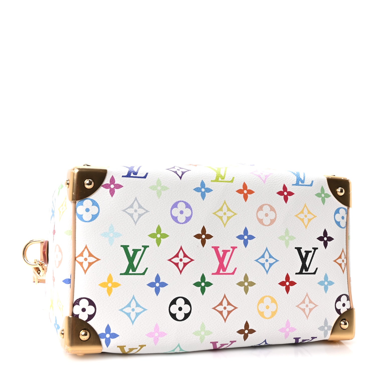 LV X TM Monogram Multicolor Speedy Bandouliere 25 White — view 4