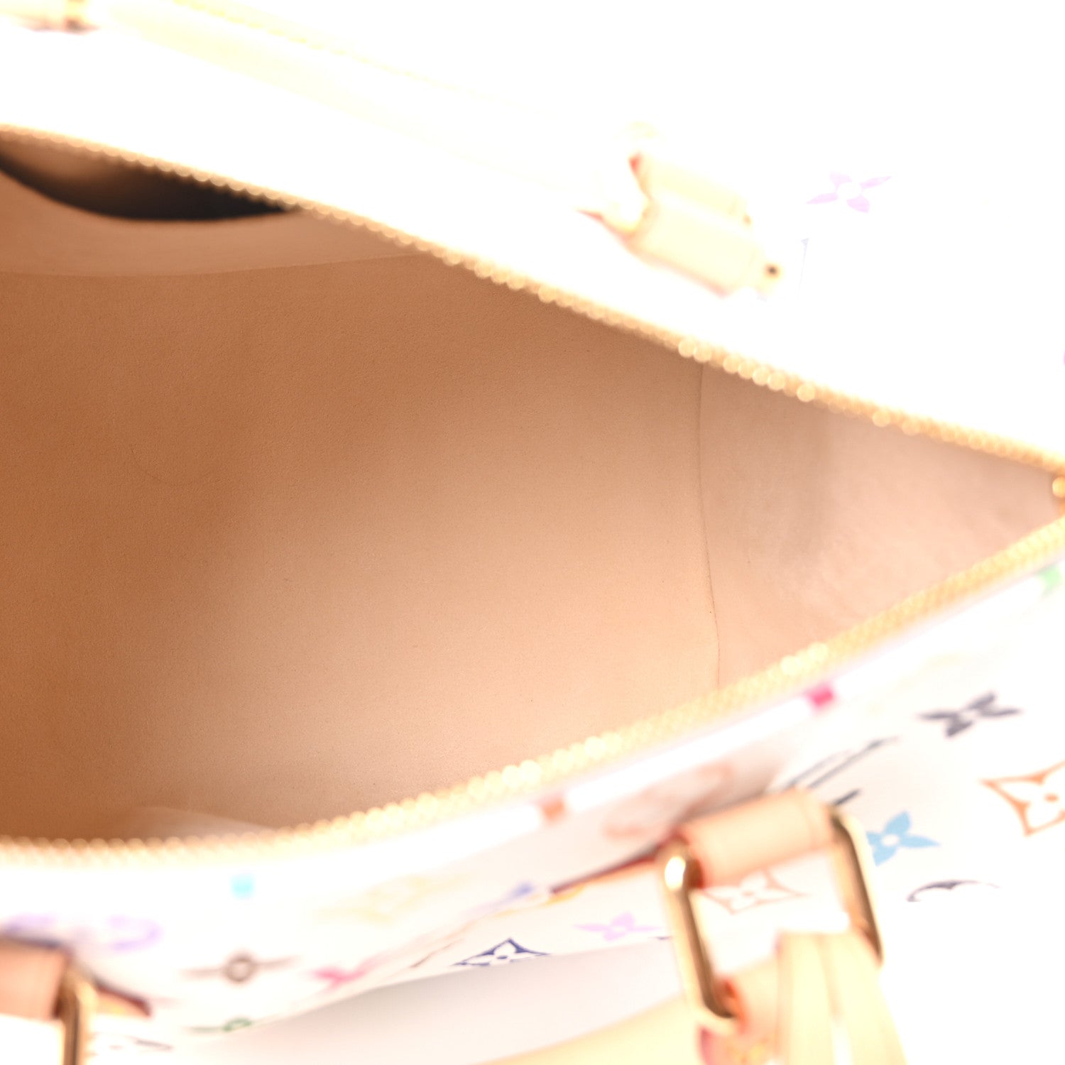 LV X TM Monogram Multicolor Speedy Bandouliere 25 White — view 5