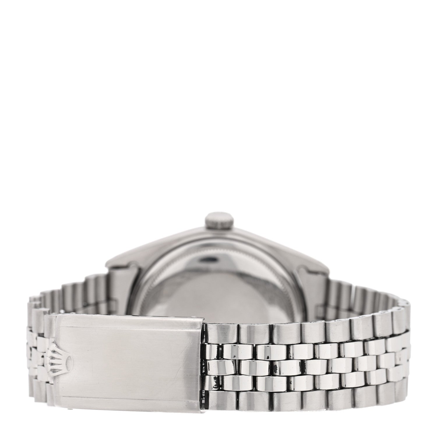 Stainless Steel 18K White Gold 36mm Oyster Perpetual Datejust Watch Silver 1601 — view 3