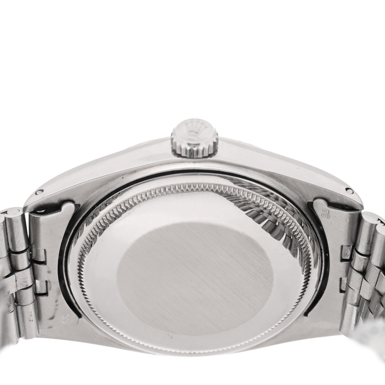 Stainless Steel 18K White Gold 36mm Oyster Perpetual Datejust Watch Silver 1601 — view 4