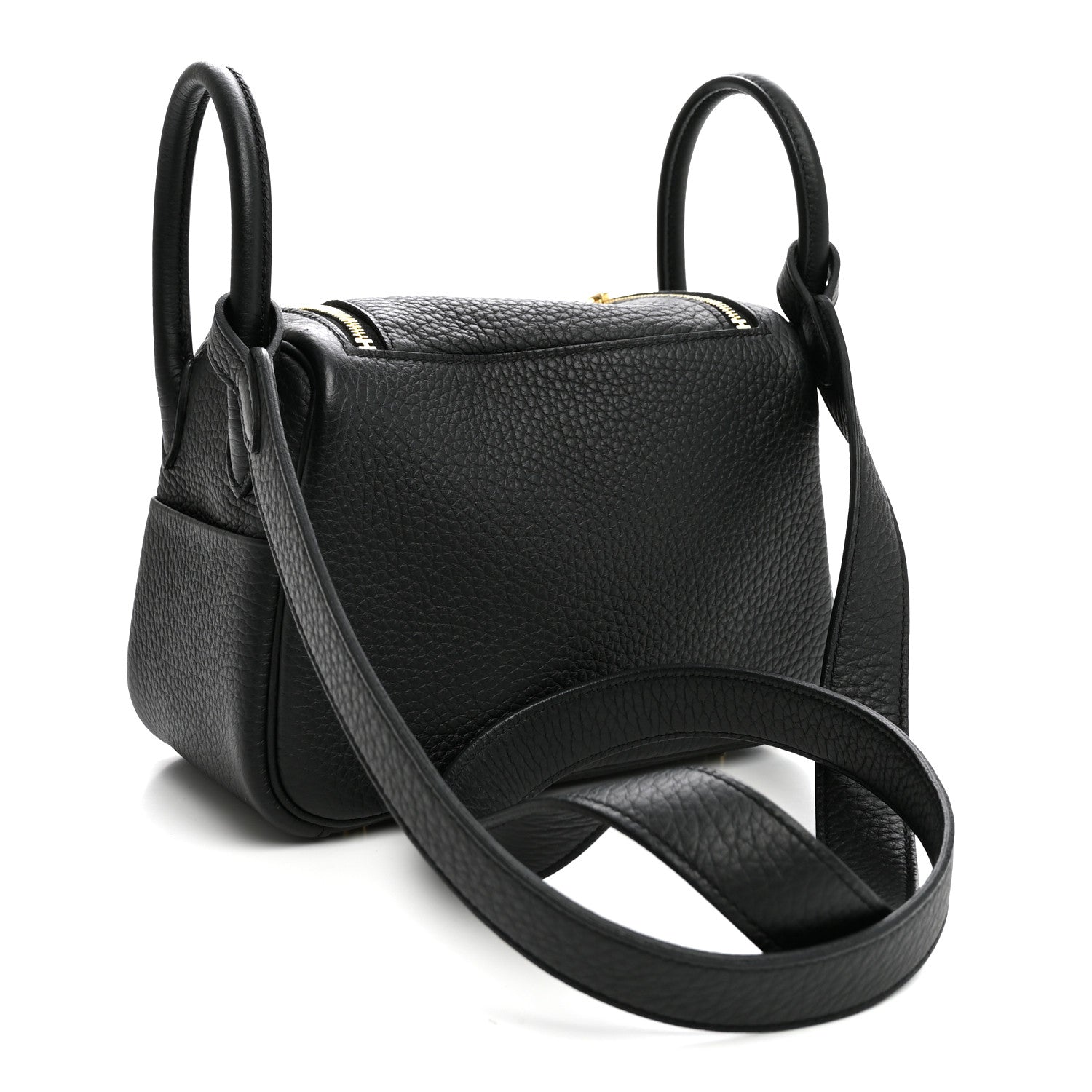 Taurillon Clemence Mini Lindy 20 Black — view 3