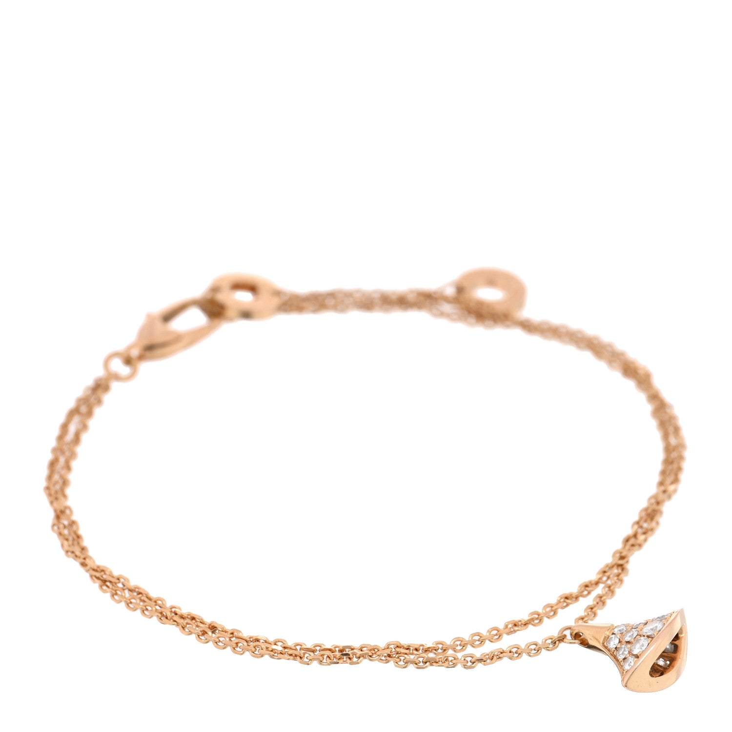 18K Rose Gold Diamond Divas' Dream Bracelet ML