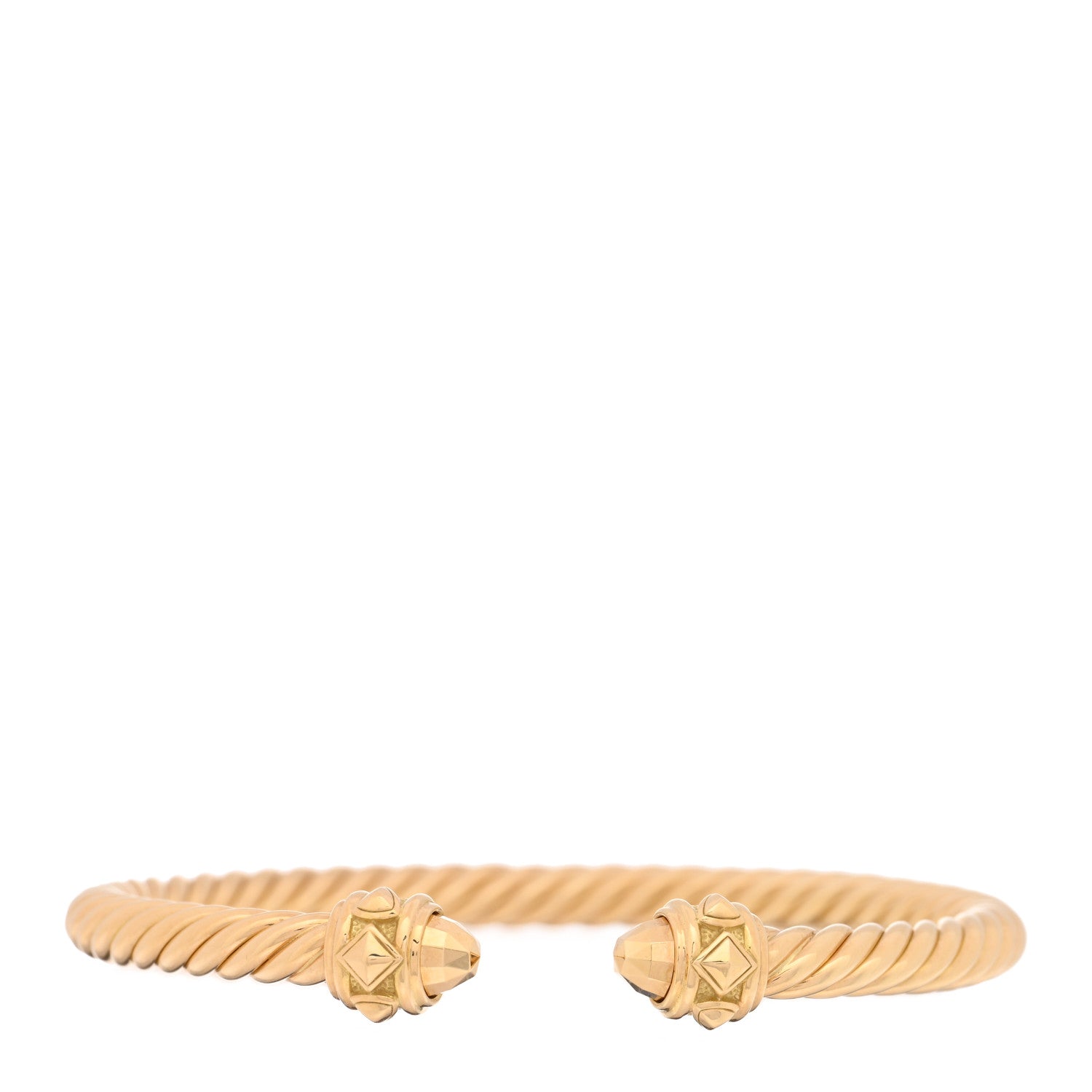 18K Yellow Gold 5mm Cable Renaissance Bracelet