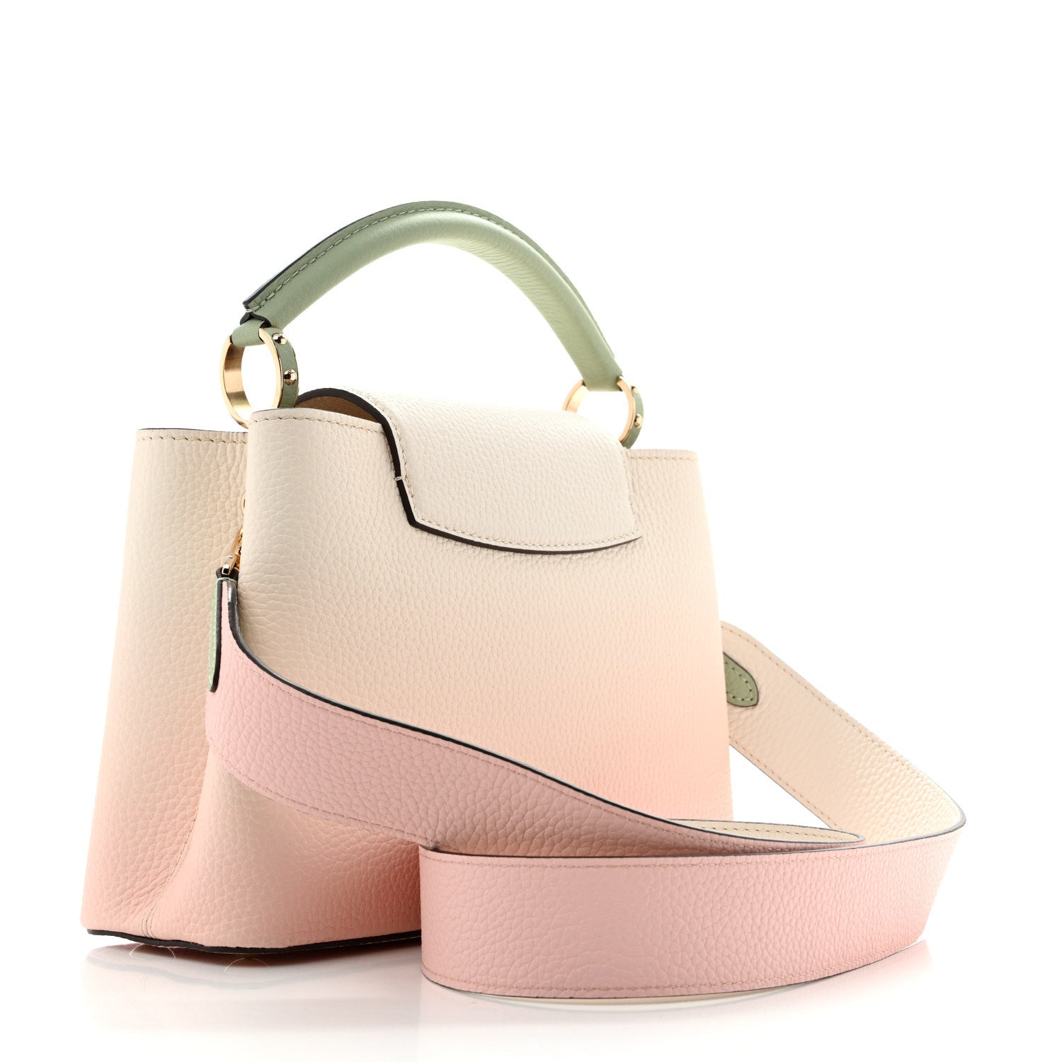 Taurillon Gradient Capucines BB Asnieres Green Rose — view 3