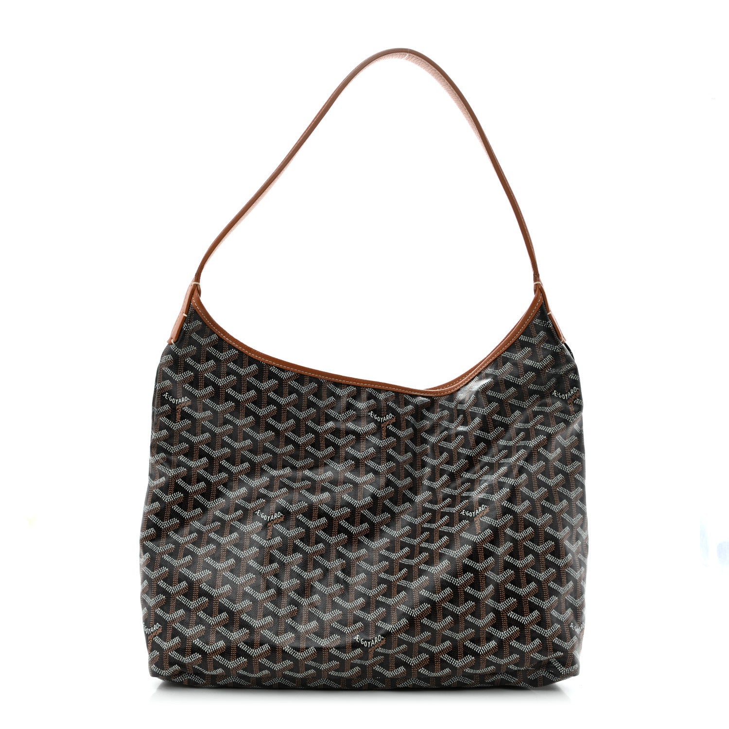 Goyardine Boheme Hobo Black Gold