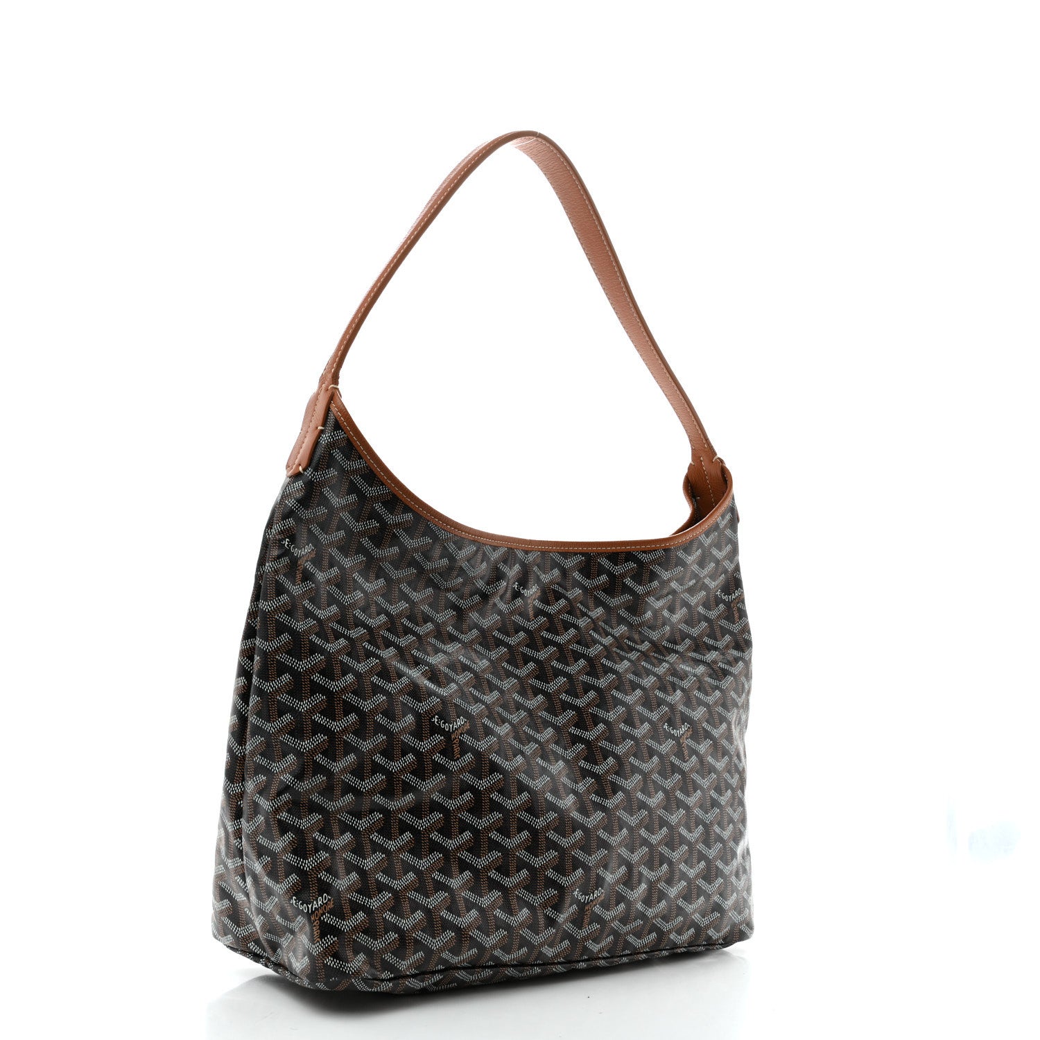 Goyardine Boheme Hobo Black Gold — view 3