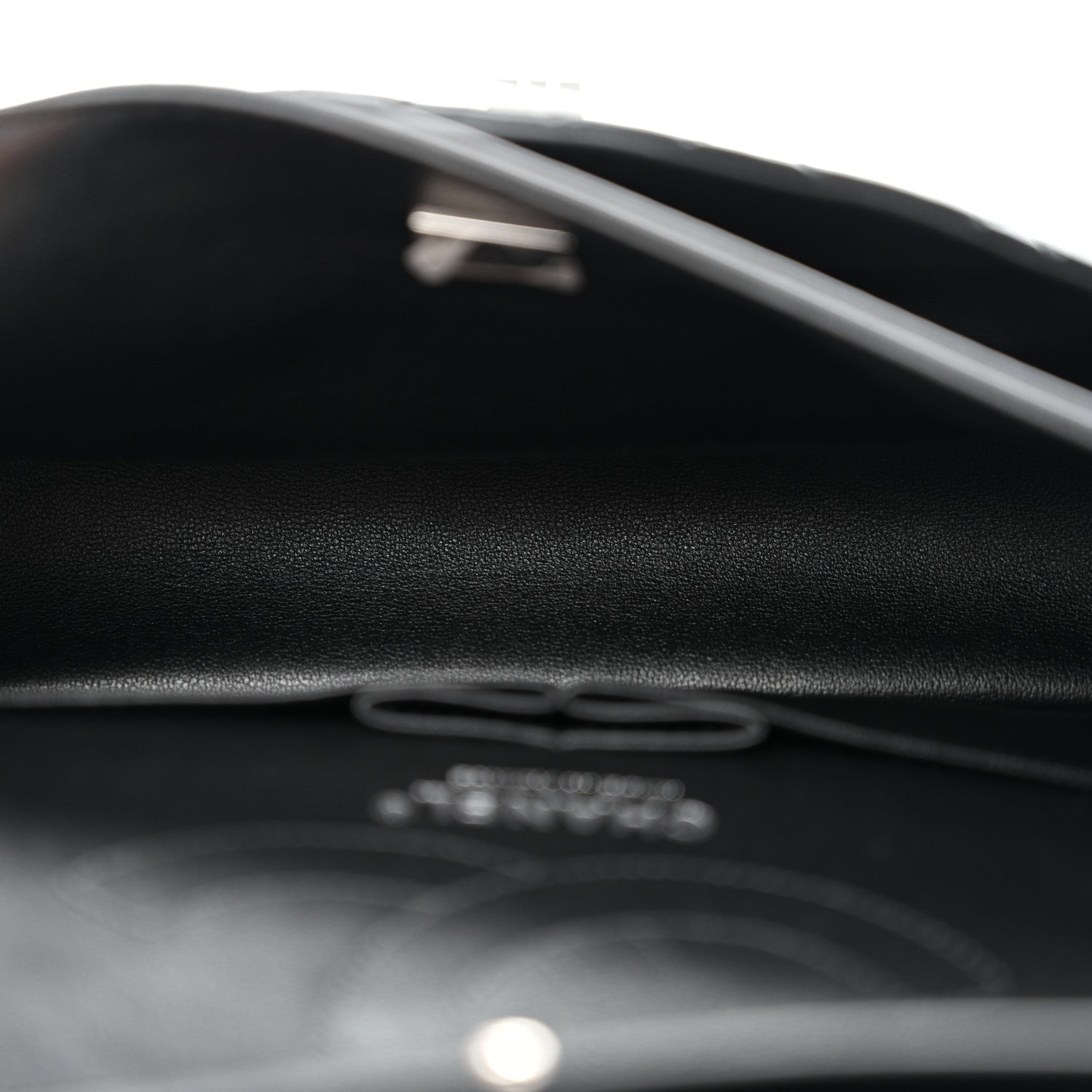 Patent Calfskin Quilted 2.55 Reissue 225 Flap So Black — view 4
