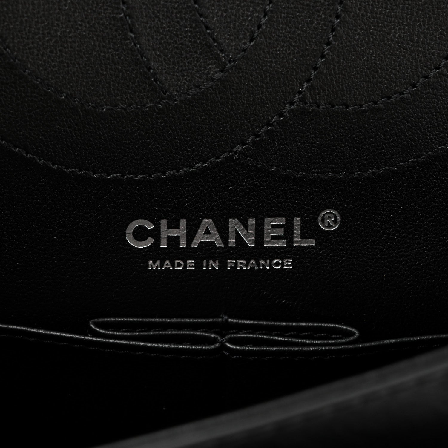 Patent Calfskin Quilted 2.55 Reissue 225 Flap So Black — view 5