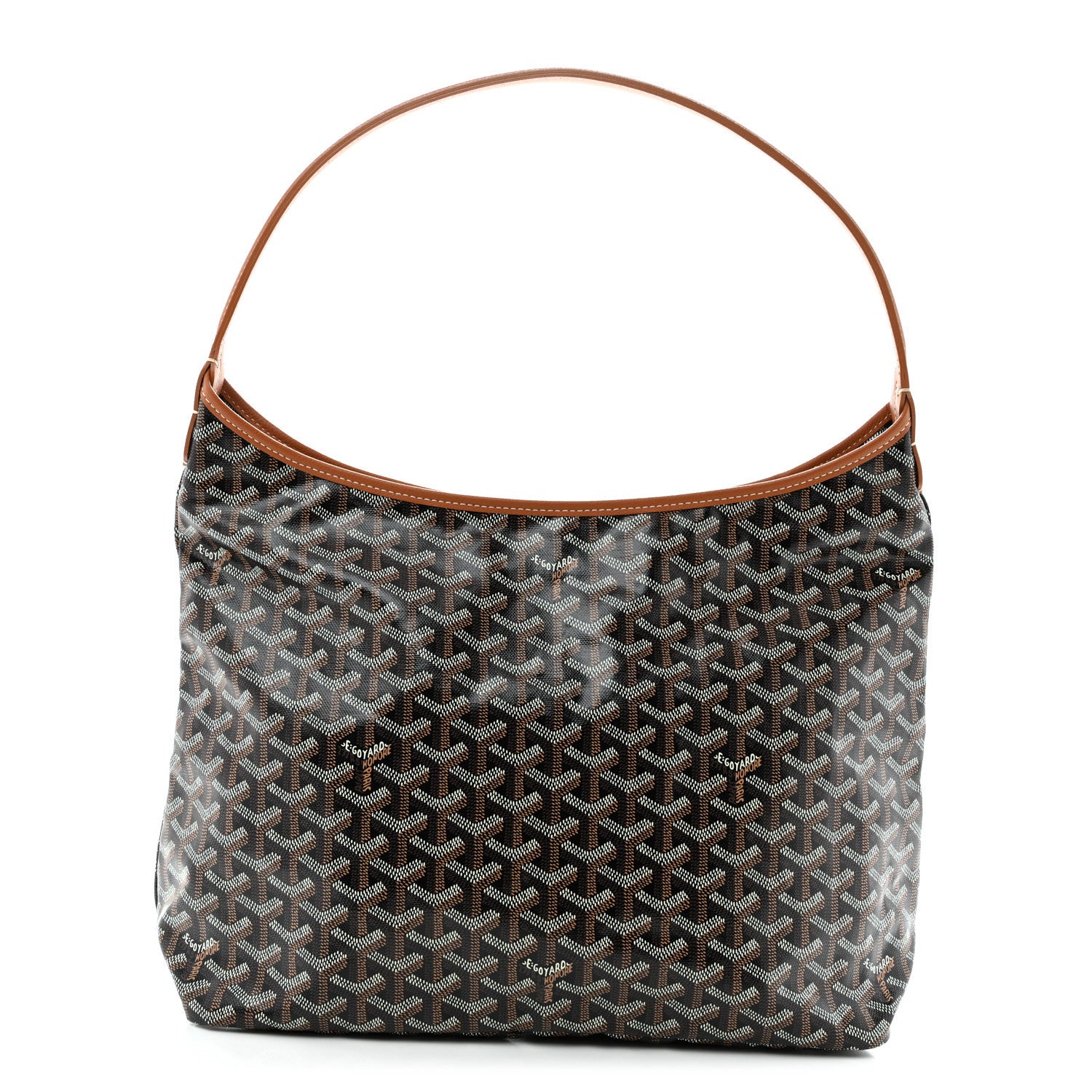 Goyardine Boheme Hobo Black Gold