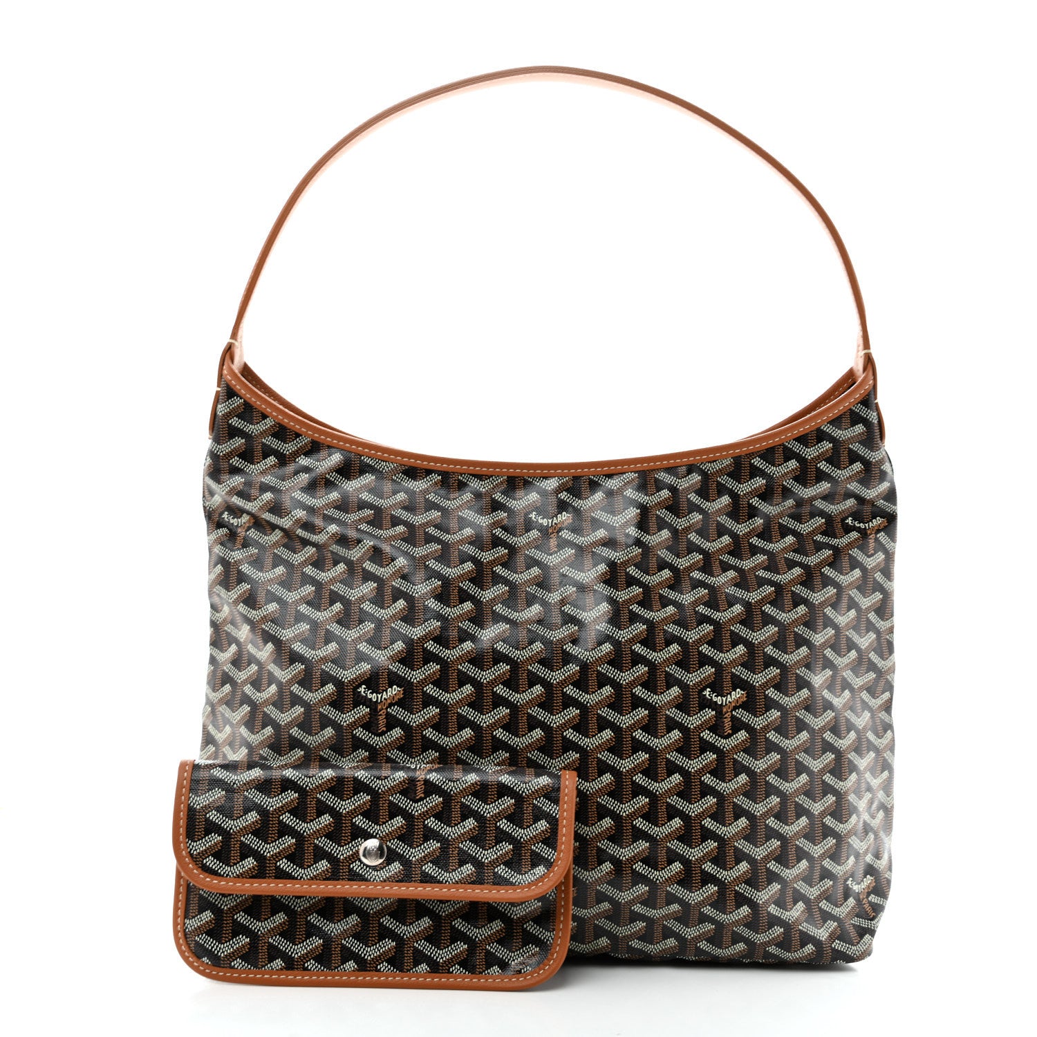 Goyardine Boheme Hobo Black Gold — view 3