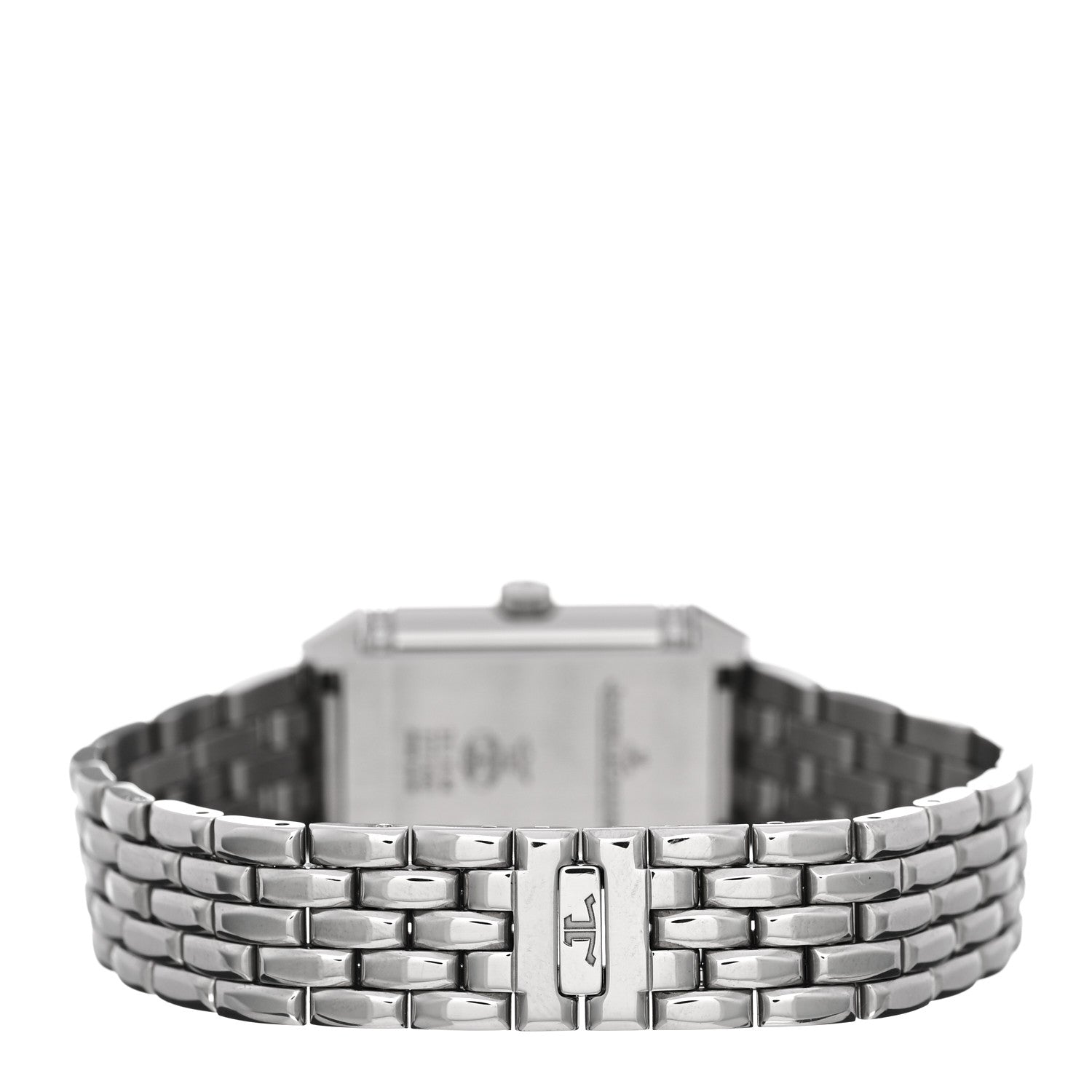 Stainless Steel Diamond 21mm Reverso Classic Duetto Automatic Watch Silver Q2668130 — view 3