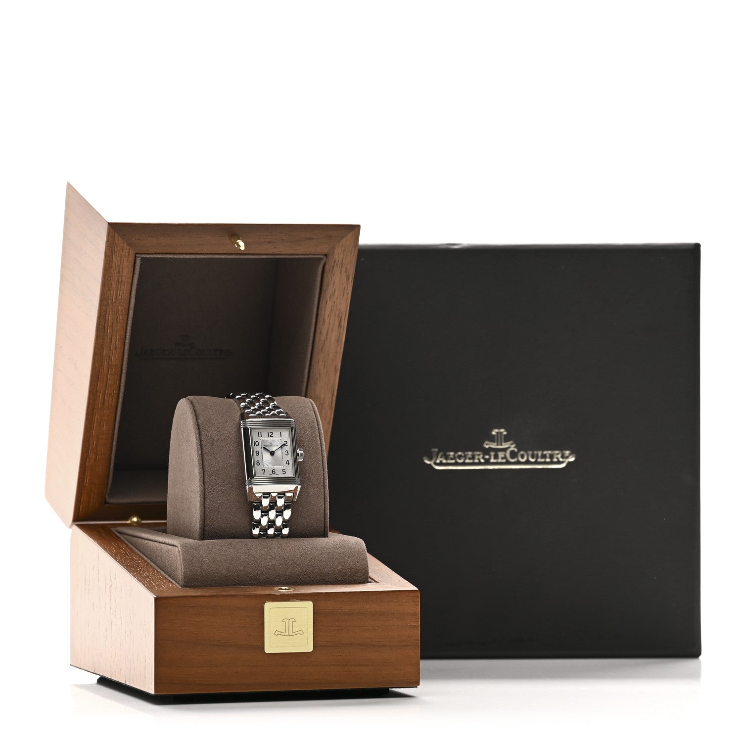 Stainless Steel Diamond 21mm Reverso Classic Duetto Automatic Watch Silver Q2668130 — view 5