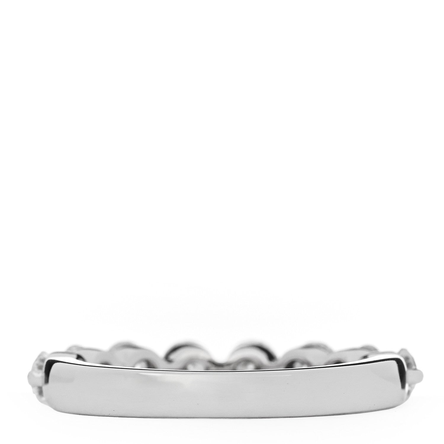 18K White Gold Diamond Floating Diamond Ring 57 8 — view 3