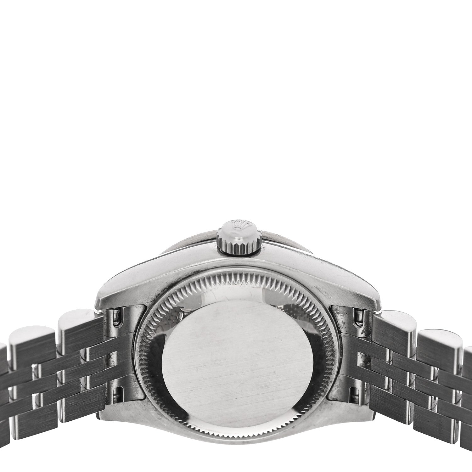 Stainless Steel 18K White Gold Diamond Mother of Pearl 26mm Oyster Perpetual Datejust Watch 179384 — view 4