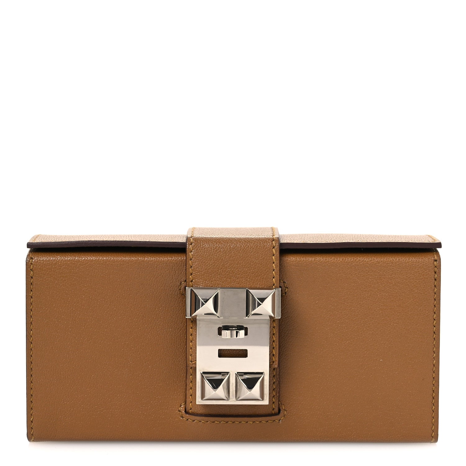 Chevre Chamkila Neo Medor Clutch Bronze Dore