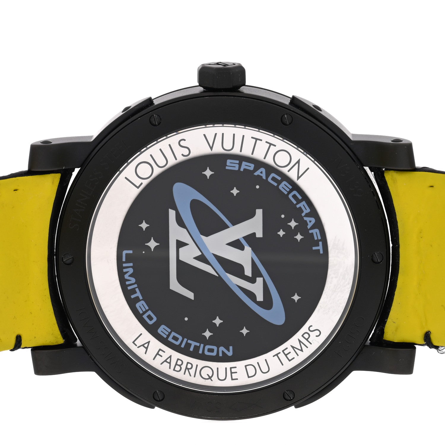 Stainless Steel Alligator 39mm Escale Time Zone Automatic Watch Grey — view 4